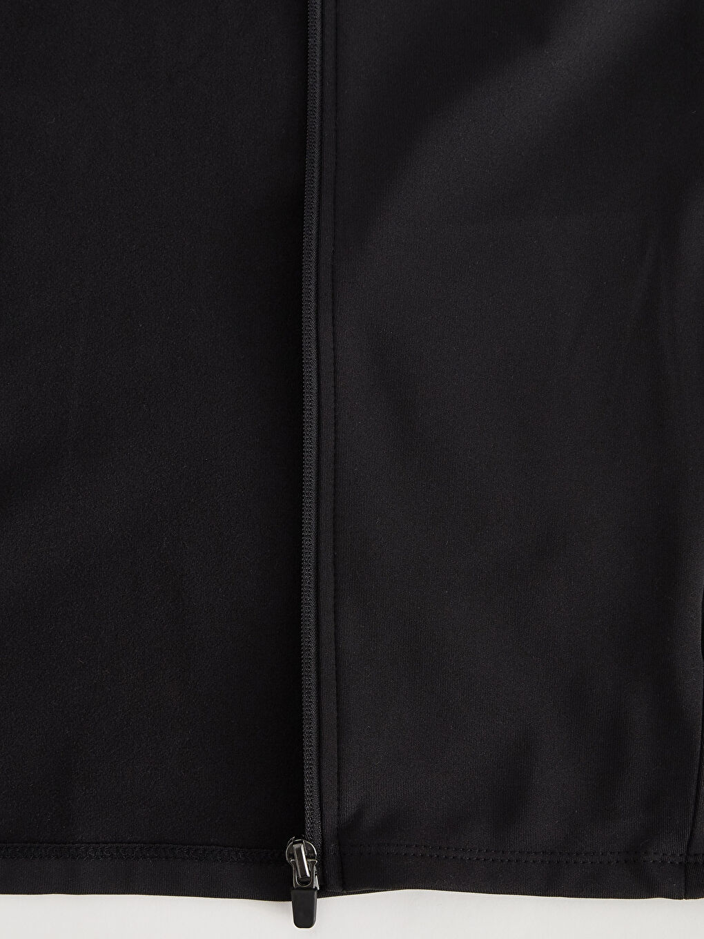 Siyah Kapüşonlu Düz Uzun Kollu Kadın Hırka-4