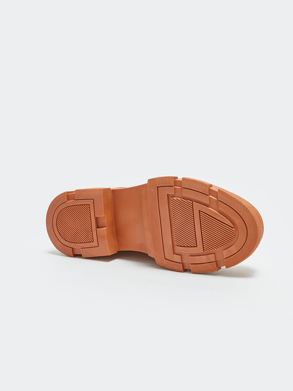 Kahverengi Kalın Tabanlı Yanları Lastikli Kadın Bot-3