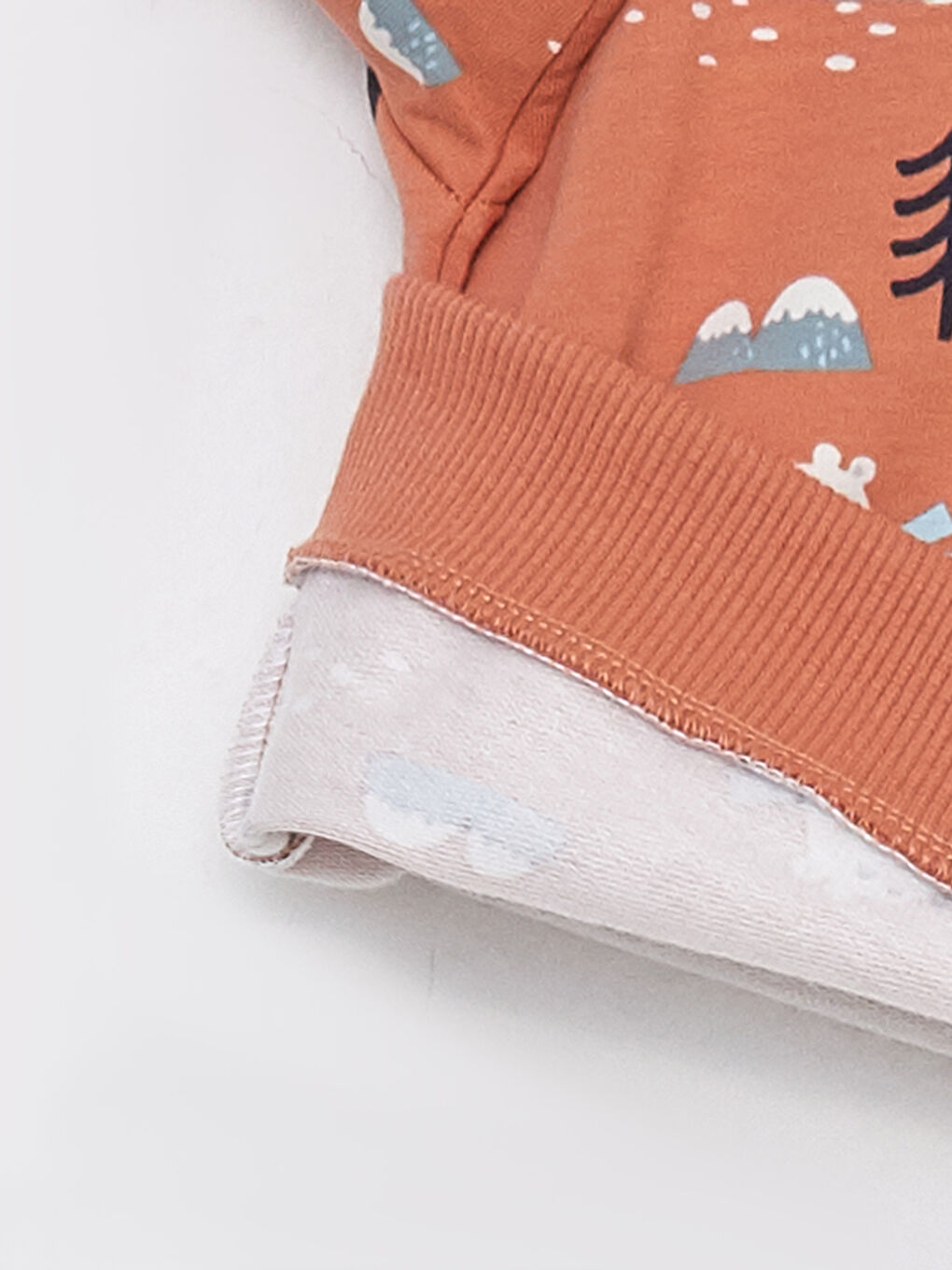 Crew Neck Long Sleeve Printed Baby Boys' Sweatshirt and Sweatpants 2 Pack Set-3