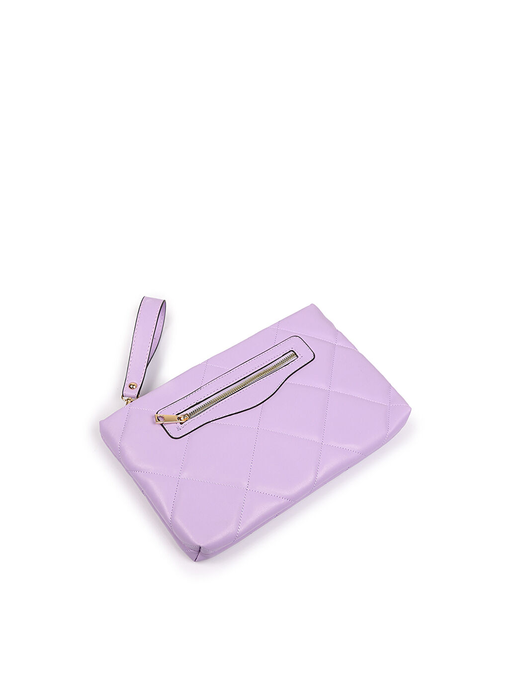 Mor Kapitoneli Kadın Portföy Çanta