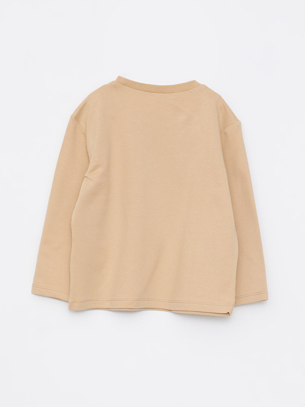 LCW ECO Crew Neck Long Sleeve Printed Baby Girls' T-Shirt -W2ES15Z1-FLE