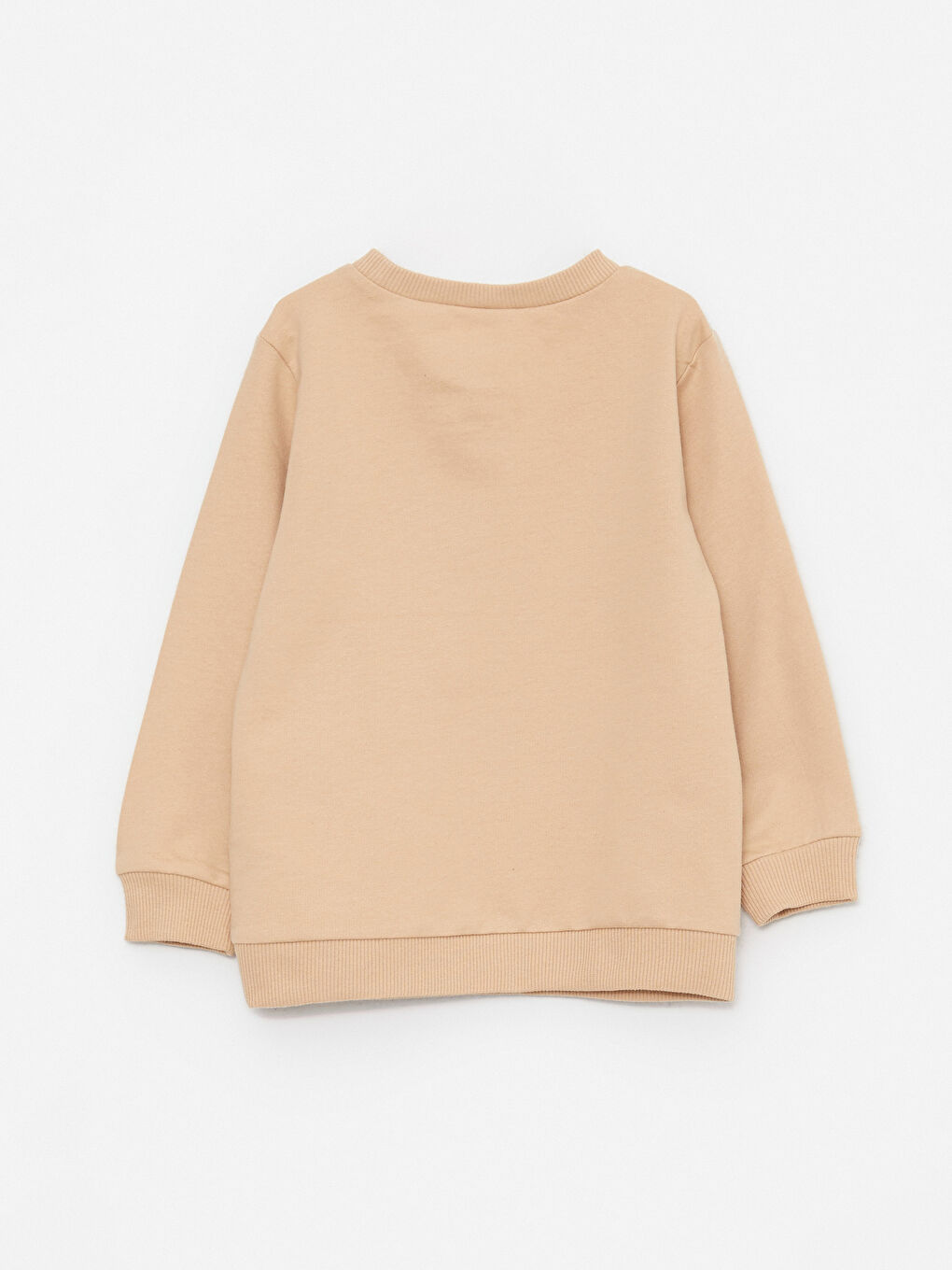 Свитшот с круглым вырезом, длинным рукавом и принтом для малышей мальчиков-1