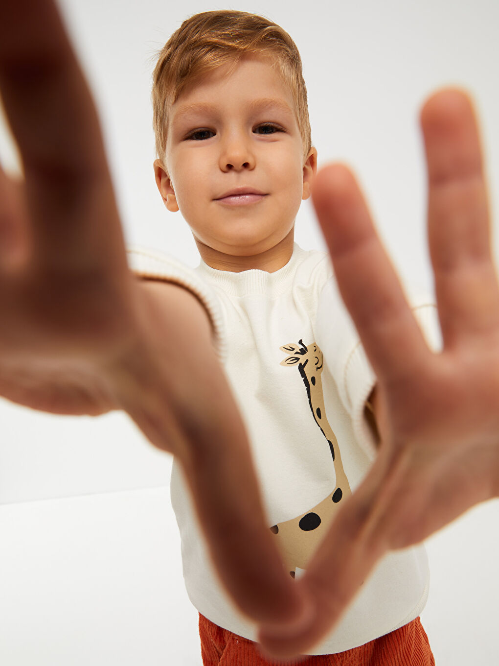 Crew Neck Printed Baby Boy Sweatshirt-3