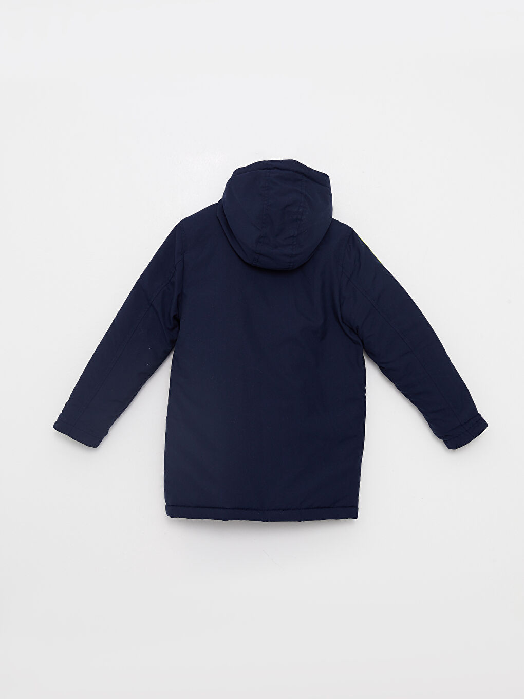 Hooded Printed Boy Coat-1