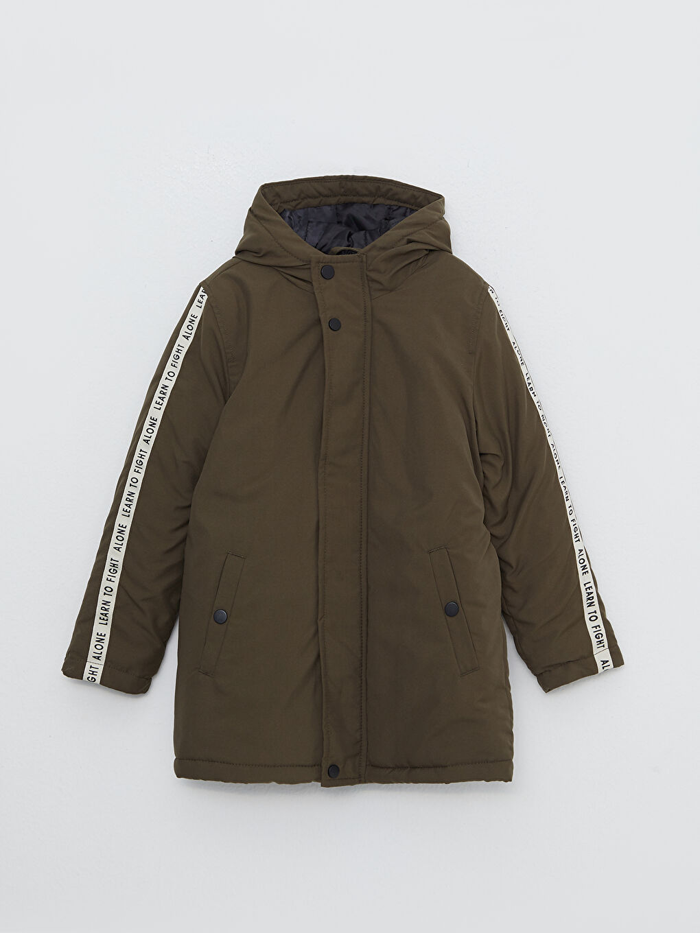 LCW ECO Hooded Printed Boy Coat -W2ES51Z4-SNQ