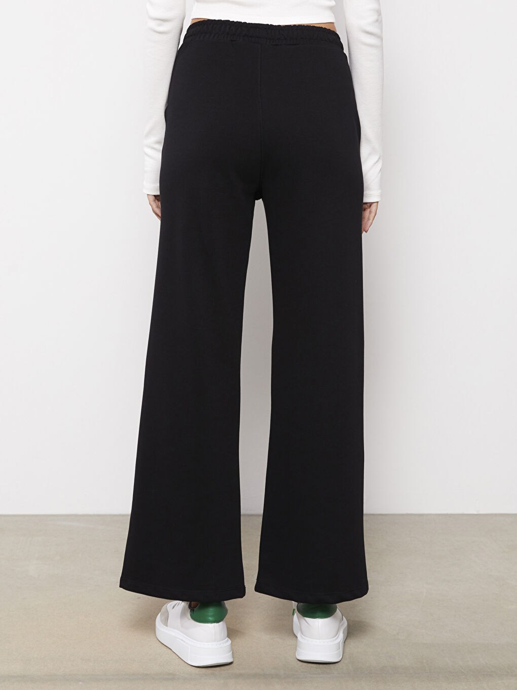 XSIDE Elasticated Waist Women's Thick Sweatpants -W2ES54Z8-CVL