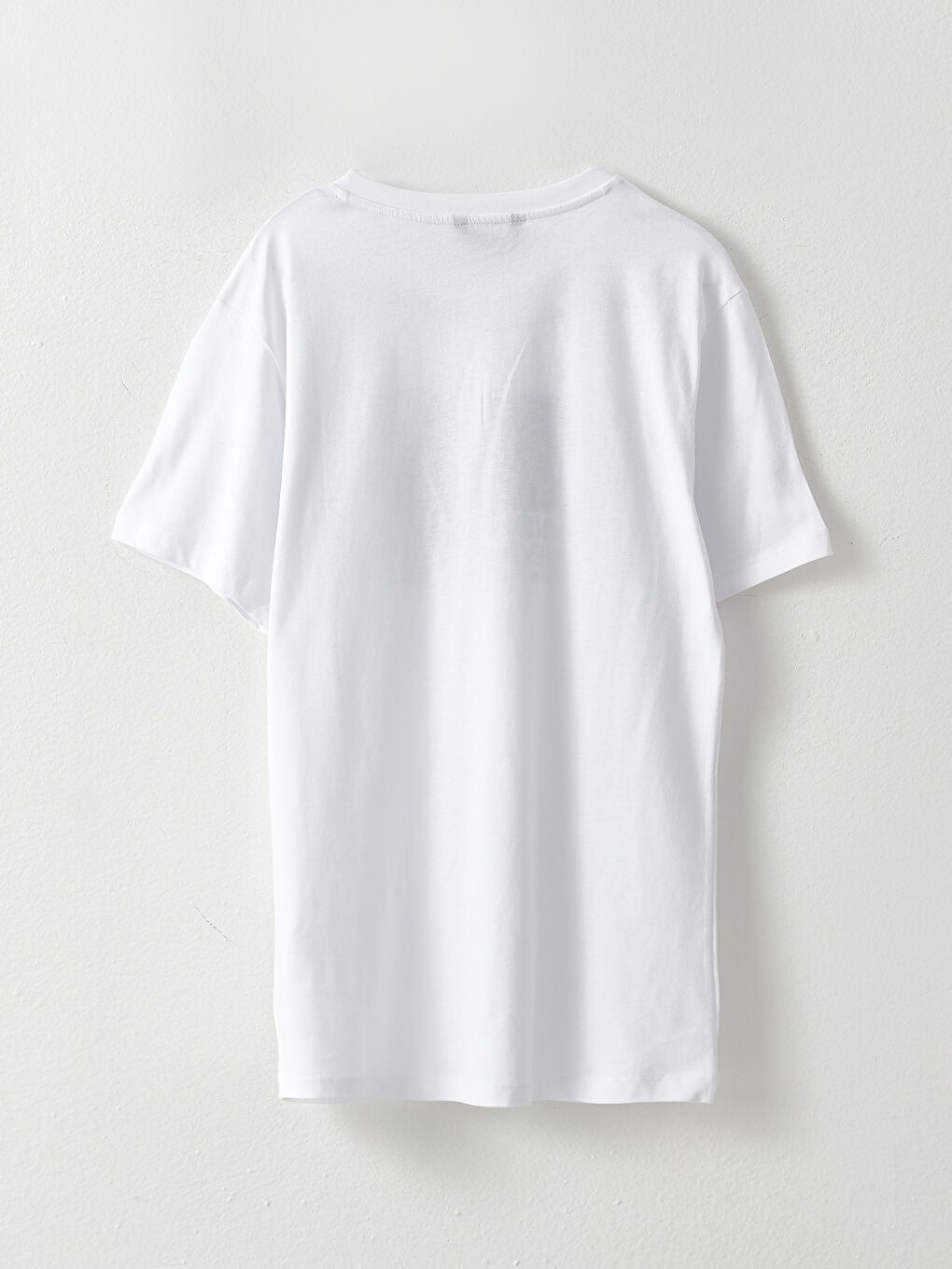 Crew Neck Short Sleeve Printed Combed Cotton Men's T-shirt-5
