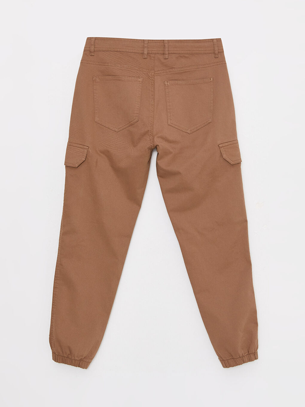 LCW Casual Açık Kahverengi Standart Kalıp Gabardin Erkek Kargo Pantolon - 8