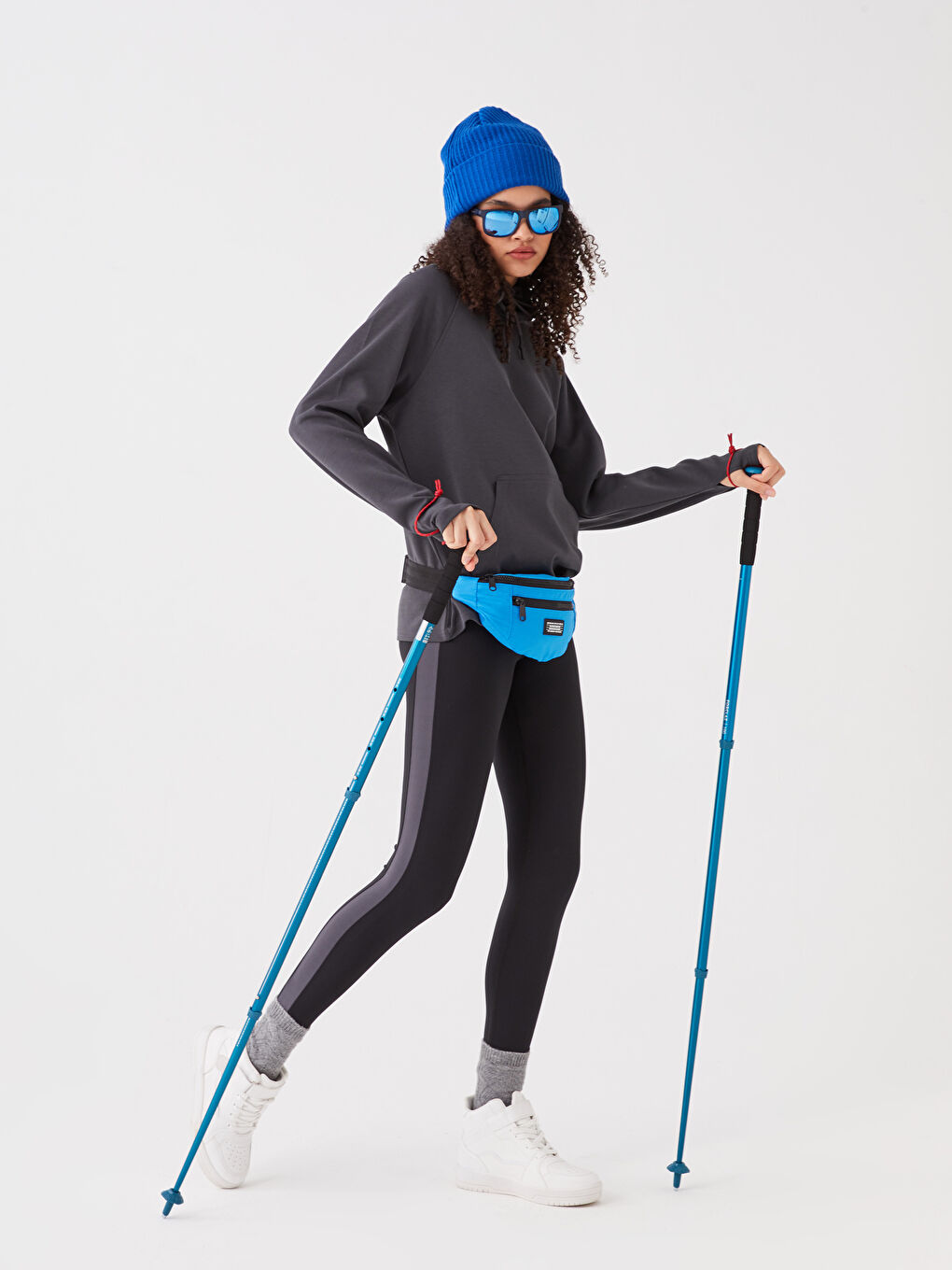 بنطلون طماق مطبوع بوسط مطاطي للسيدات