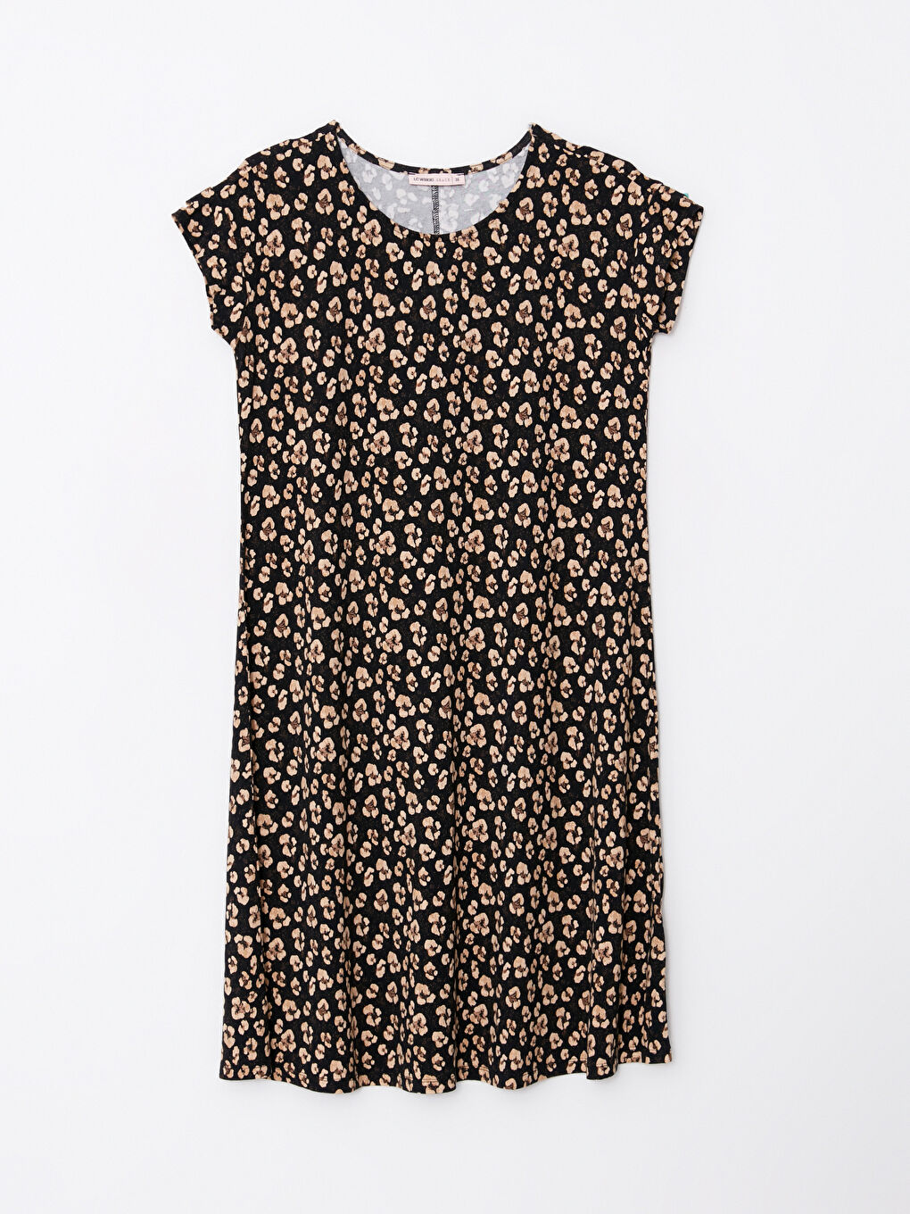 جل بۆ ژنان یه‌خه‌ خڕ گوڵدار قۆڵ كورت فۆرم-5