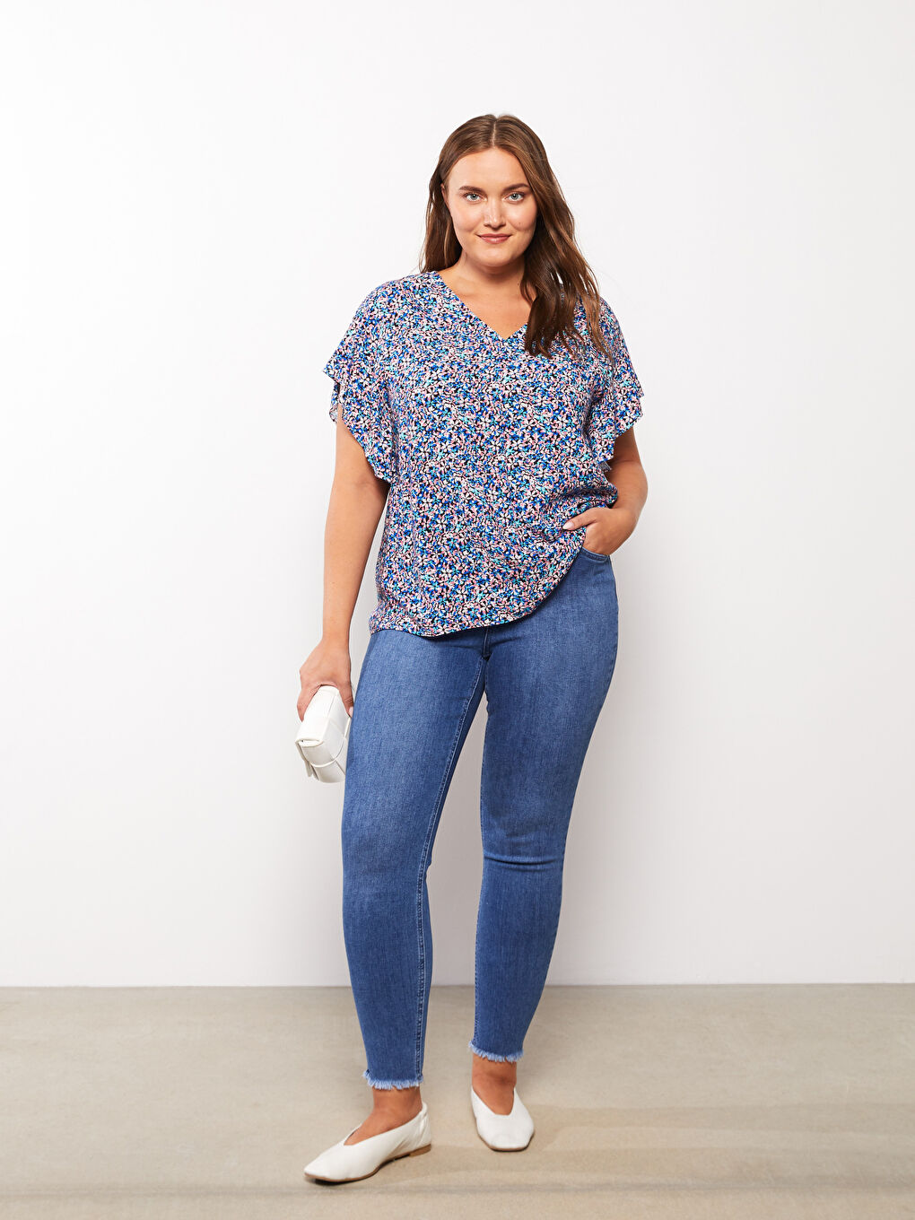 Women's Plus Size Mercury Skinny Fit Straight Jean Pants-1