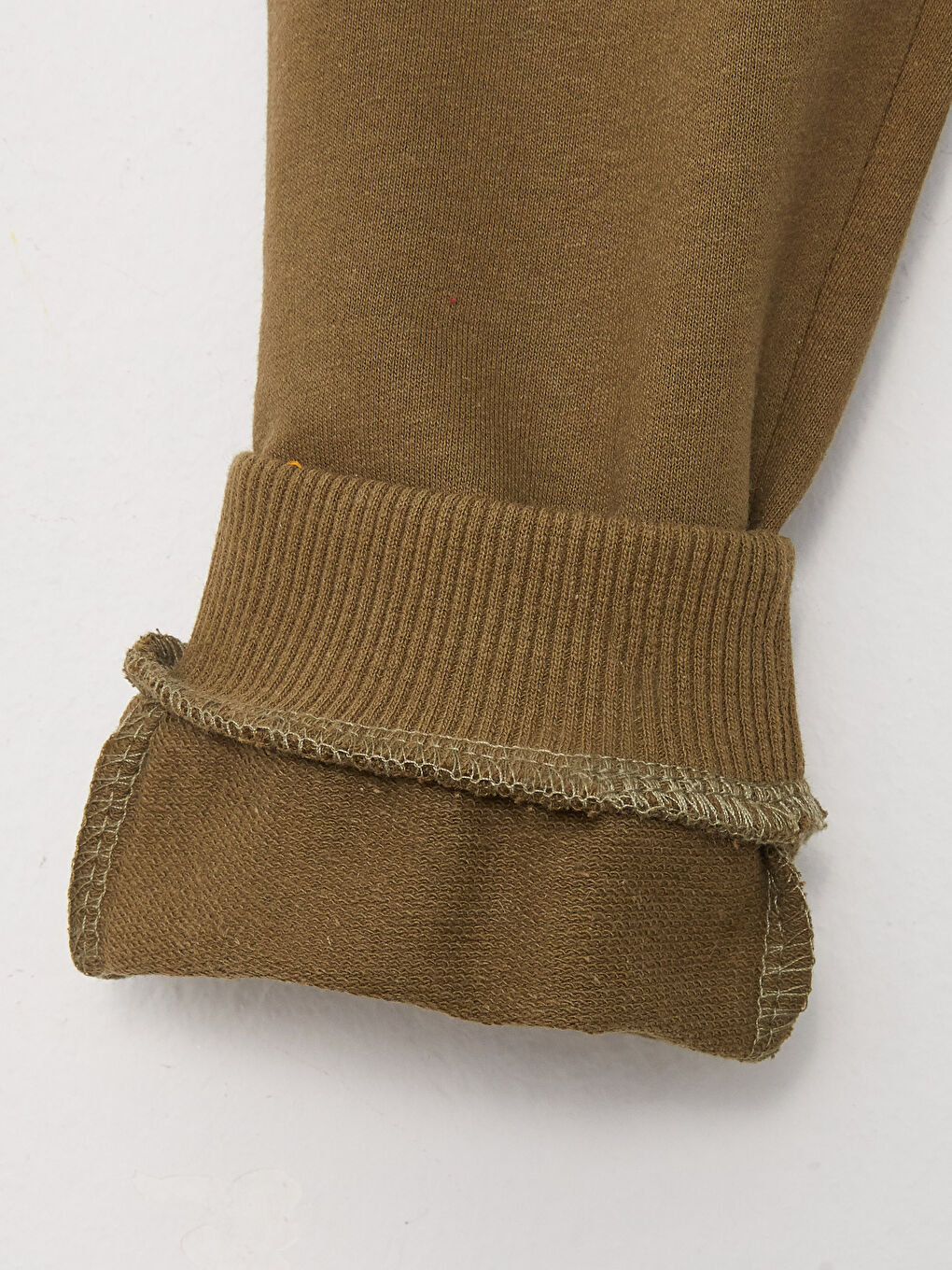 Kahverengi Beli Lastikli Baskılı Erkek Bebek Eşofman Alt-3