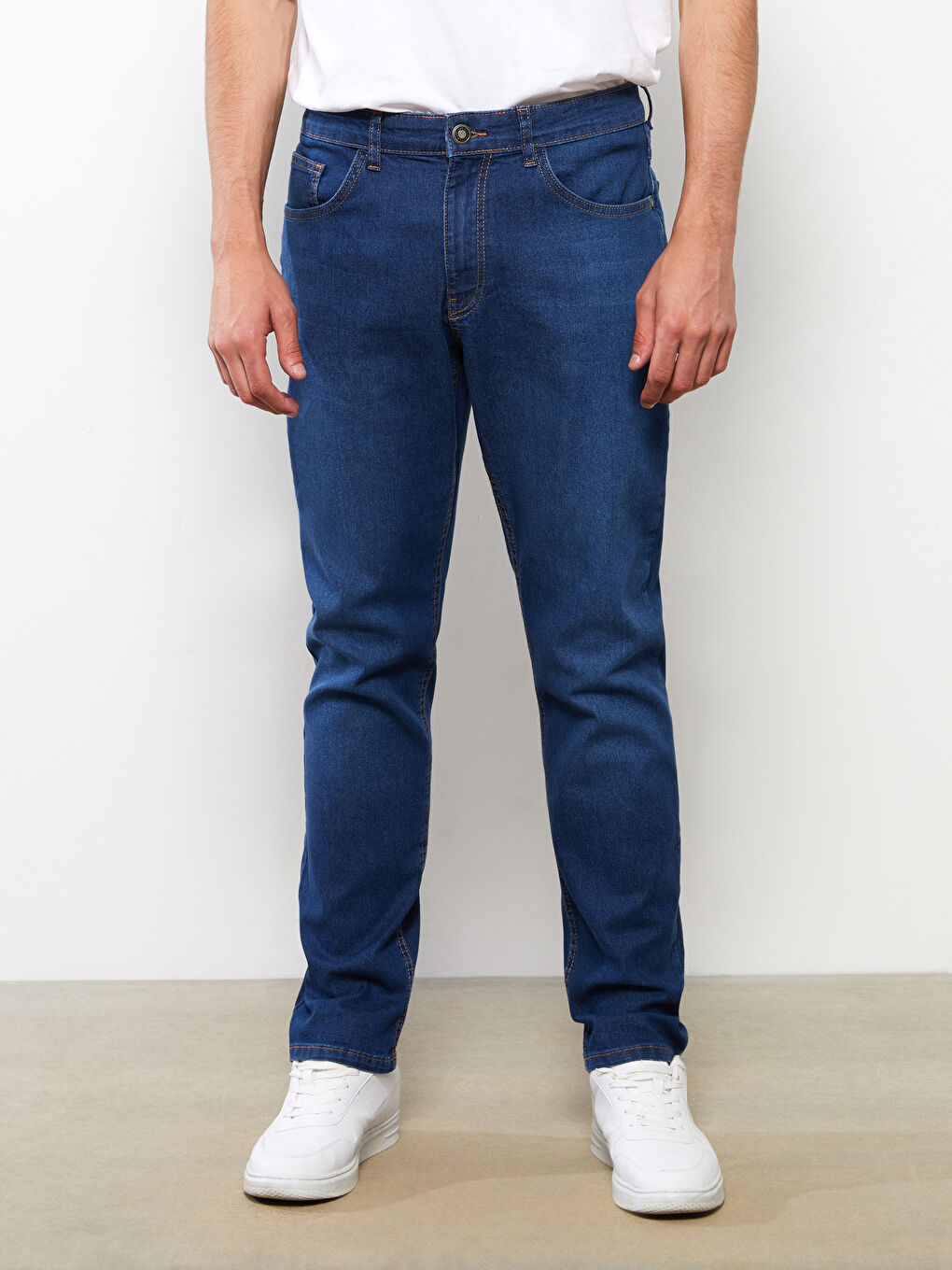 LCW ECO Orta İndigo Rodeo 779 Regular Fit Erkek Jean Pantolon - 3