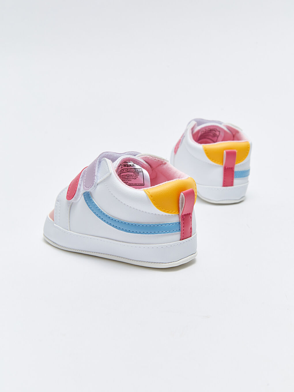 Color Block Baby Girl Pre-Toddler Sneakers-4