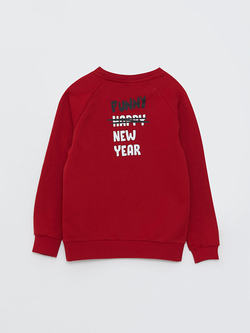 LCW Kids Sweatshirt für Jungen mit Rundhalsausschnitt und langen Ärmeln -W2EV90Z4-R3T