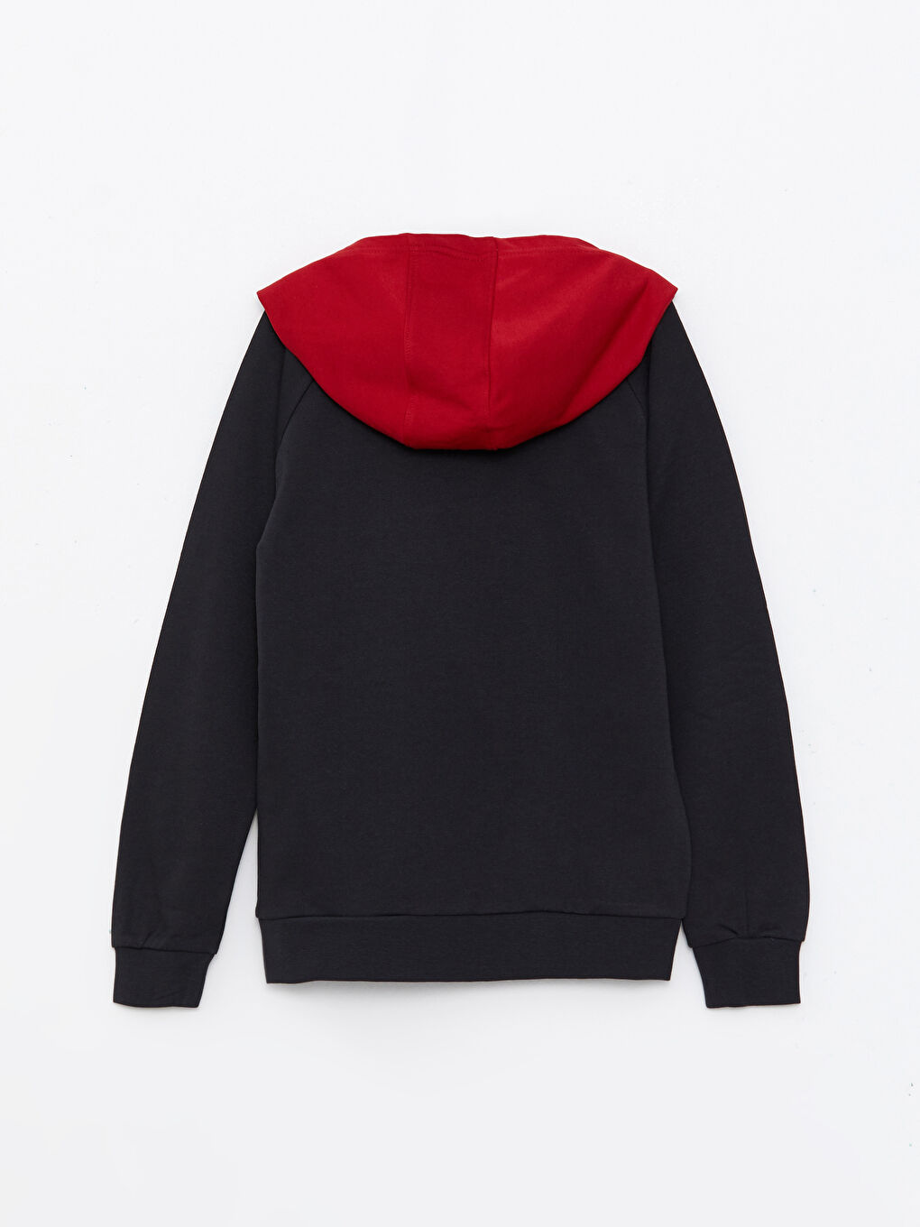 LCW Kids Hooded New Year Themed Long Sleeve Boy Sweatshirt -W2EV93Z4-HFF