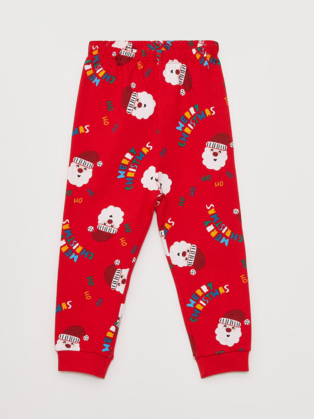LCW baby Crew Neck Long Sleeve Christmas Themed Baby Boys' Pyjama Set -W2EY21Z1-LTP