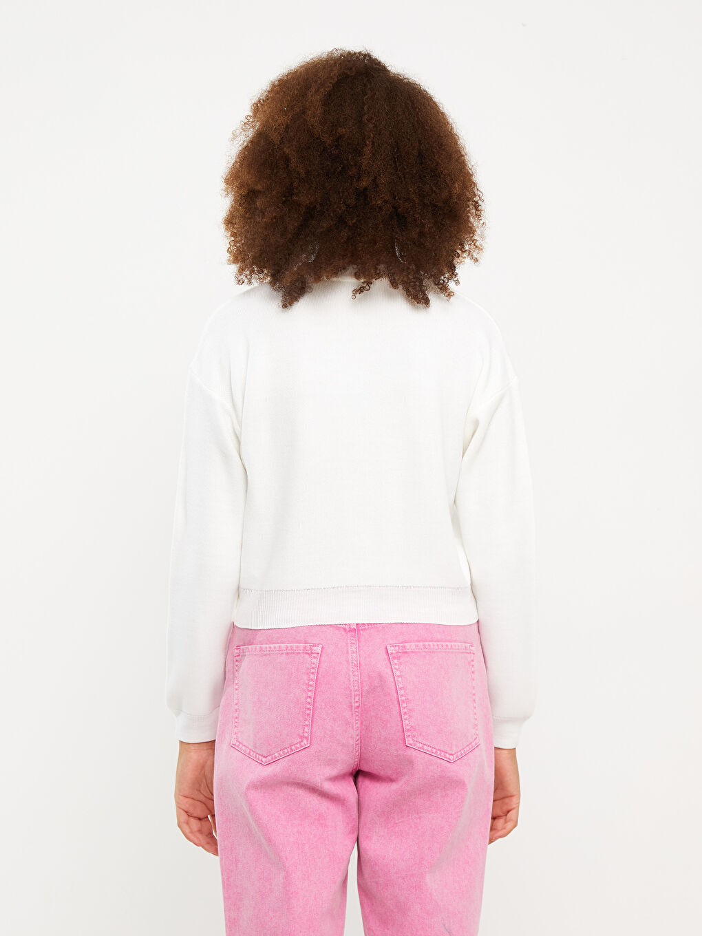 V Neck Women's Knitwear Cardigan-4