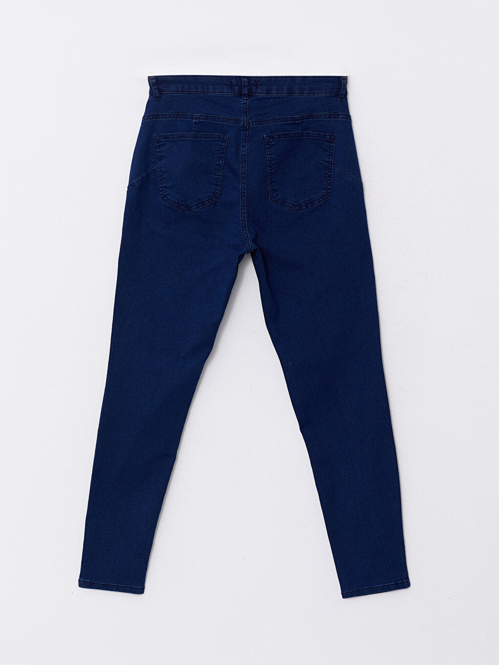 İndigo Kadın Büyük Beden Mercury Skinny Fit Düz Jean Pantolon-6