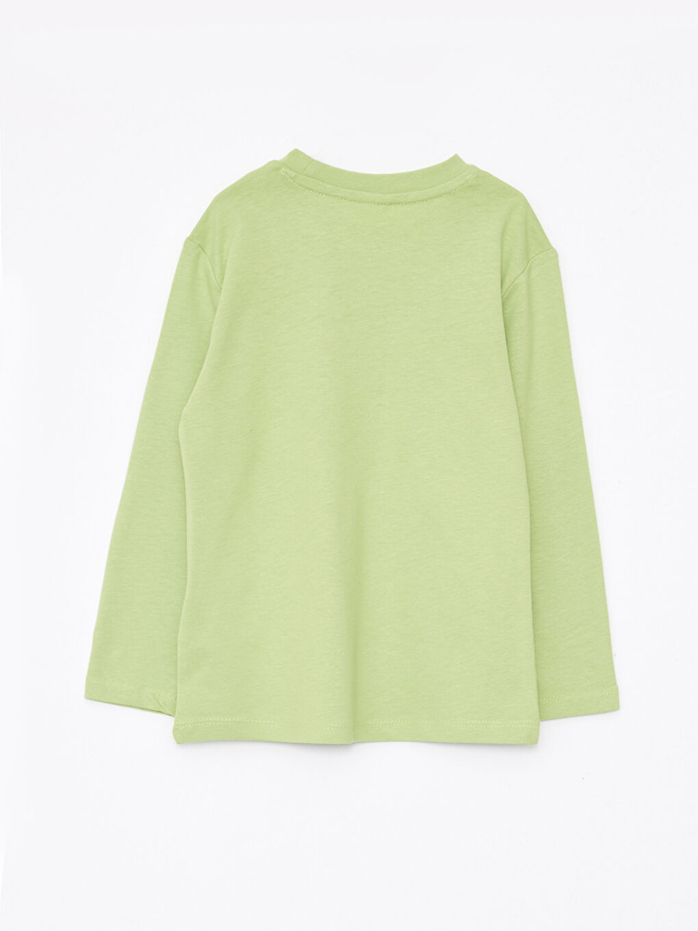 Crew Neck Long Sleeve Printed Baby Boys' T-Shirt -W2EY30Z1-TNS