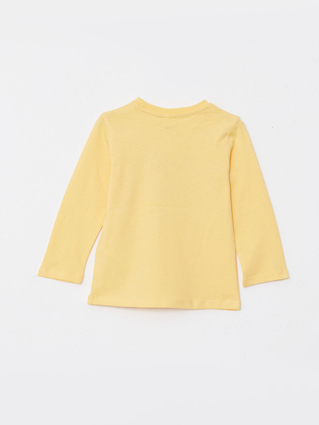 Majica za bebe dečake od pamuka sa okruglim izrezom, dugim rukavima i štampanim dezenom-1