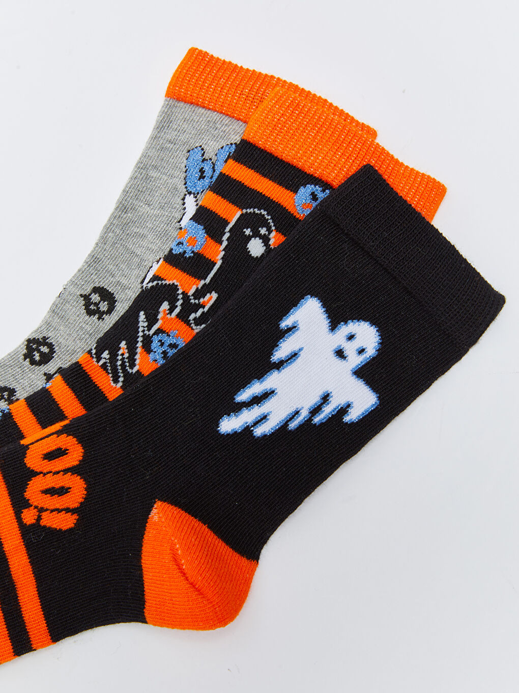 Desenli Erkek Çocuk Soket Çorap 3'lü-2