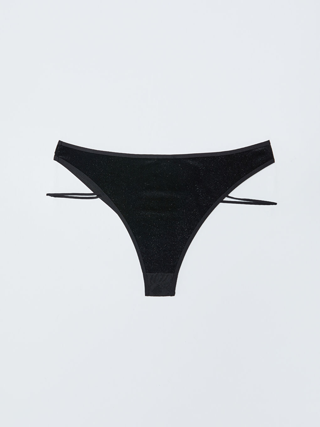 Siyah Dantel Detaylı Fantezi Brazilian Külot-1