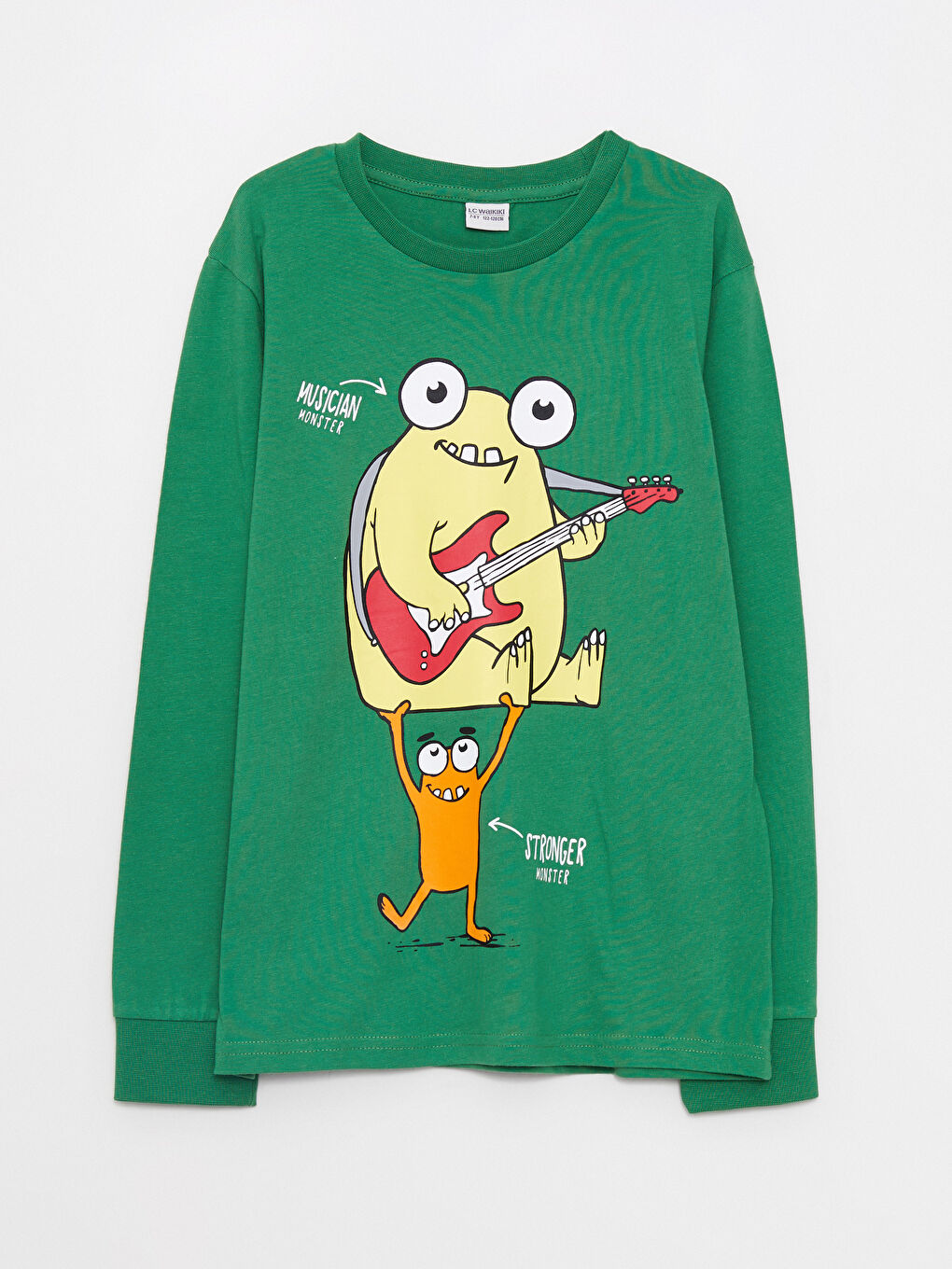 Tricou cu Mânecă Lungă Imprimat pentru Băieți & Pantaloni de Trening-1