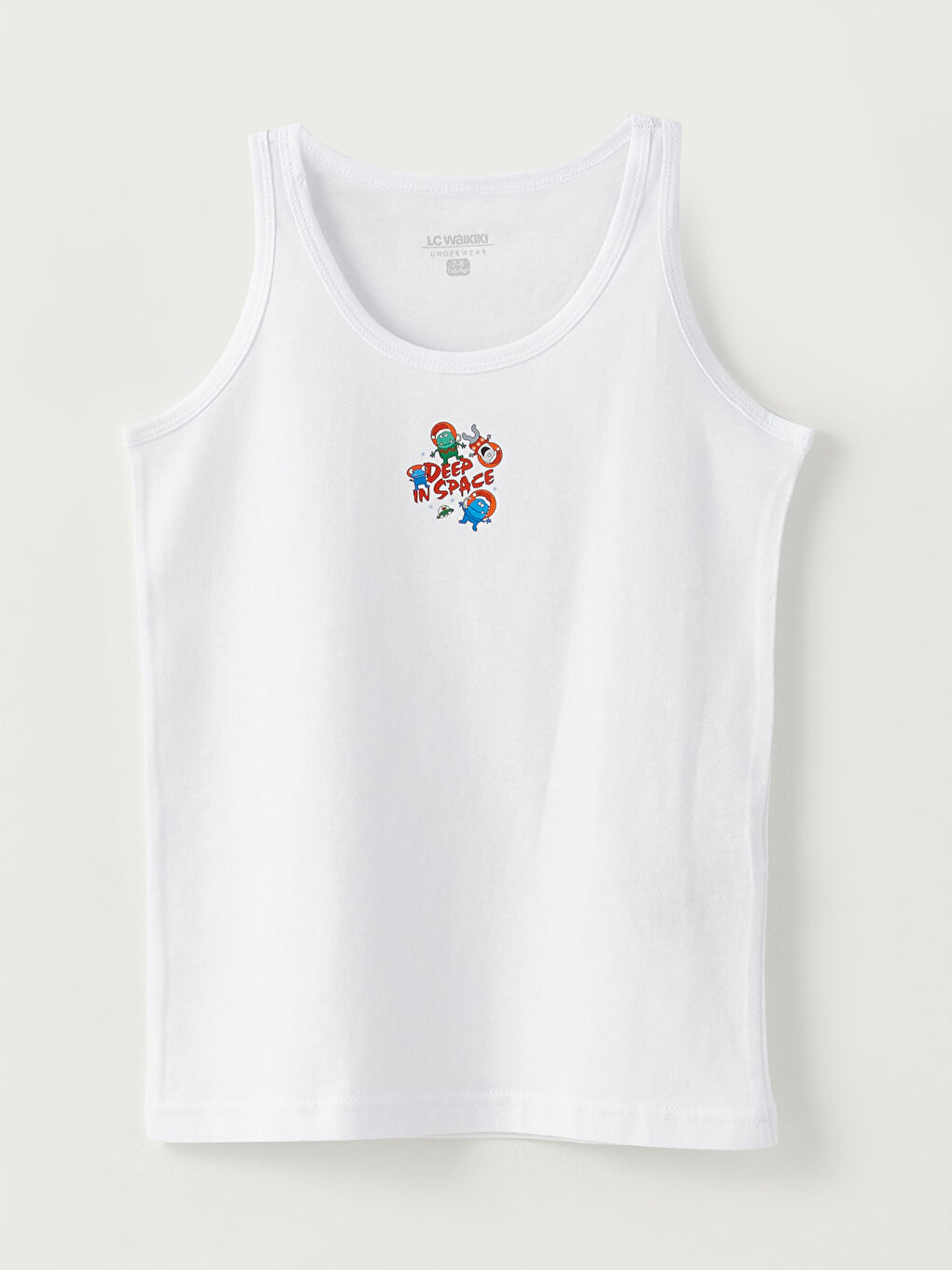 Crew Neck Printed Cotton Boy Athlete and Boxer-1