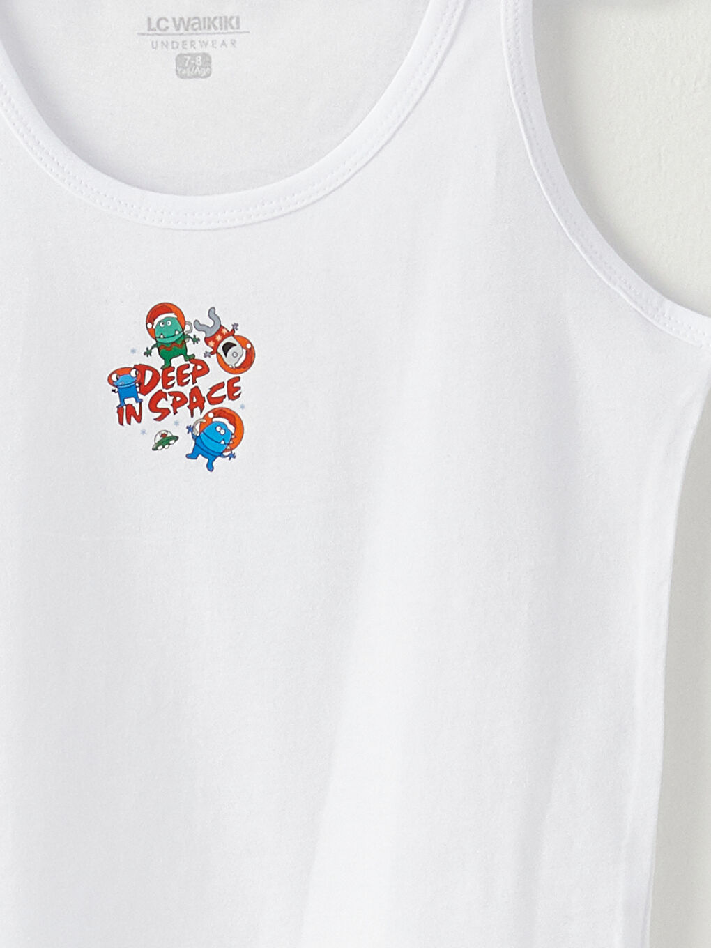 Crew Neck Printed Cotton Boy Athlete and Boxer-3