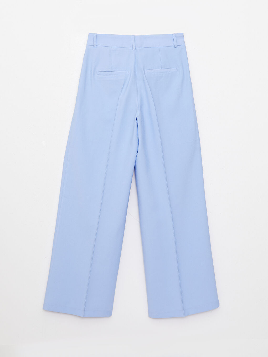 High Waisted Relaxed Fit Regular Women's Trousers-6