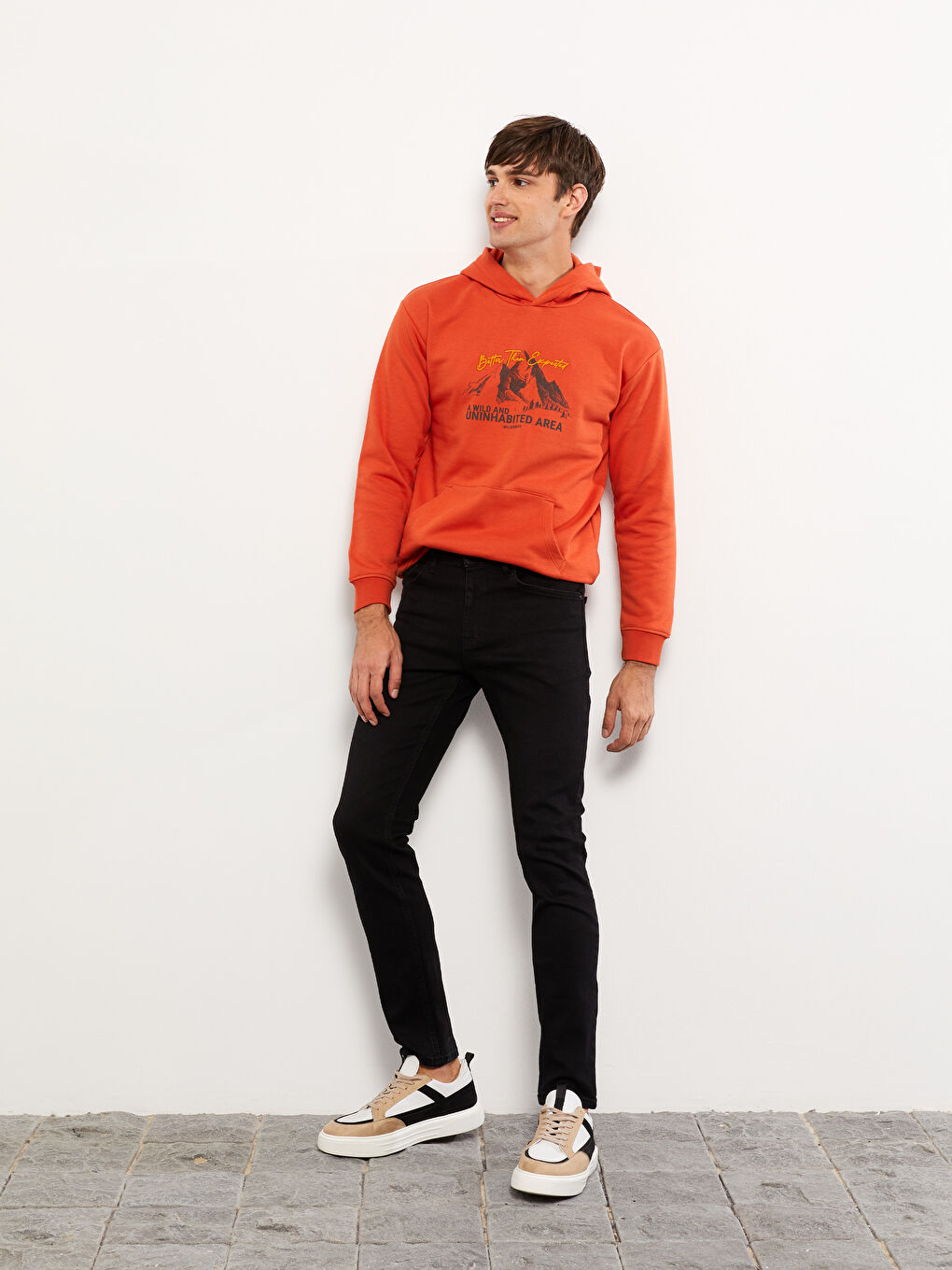 XSIDE 750 Slim Fit Men's Jeans -W2FA70Z8-326