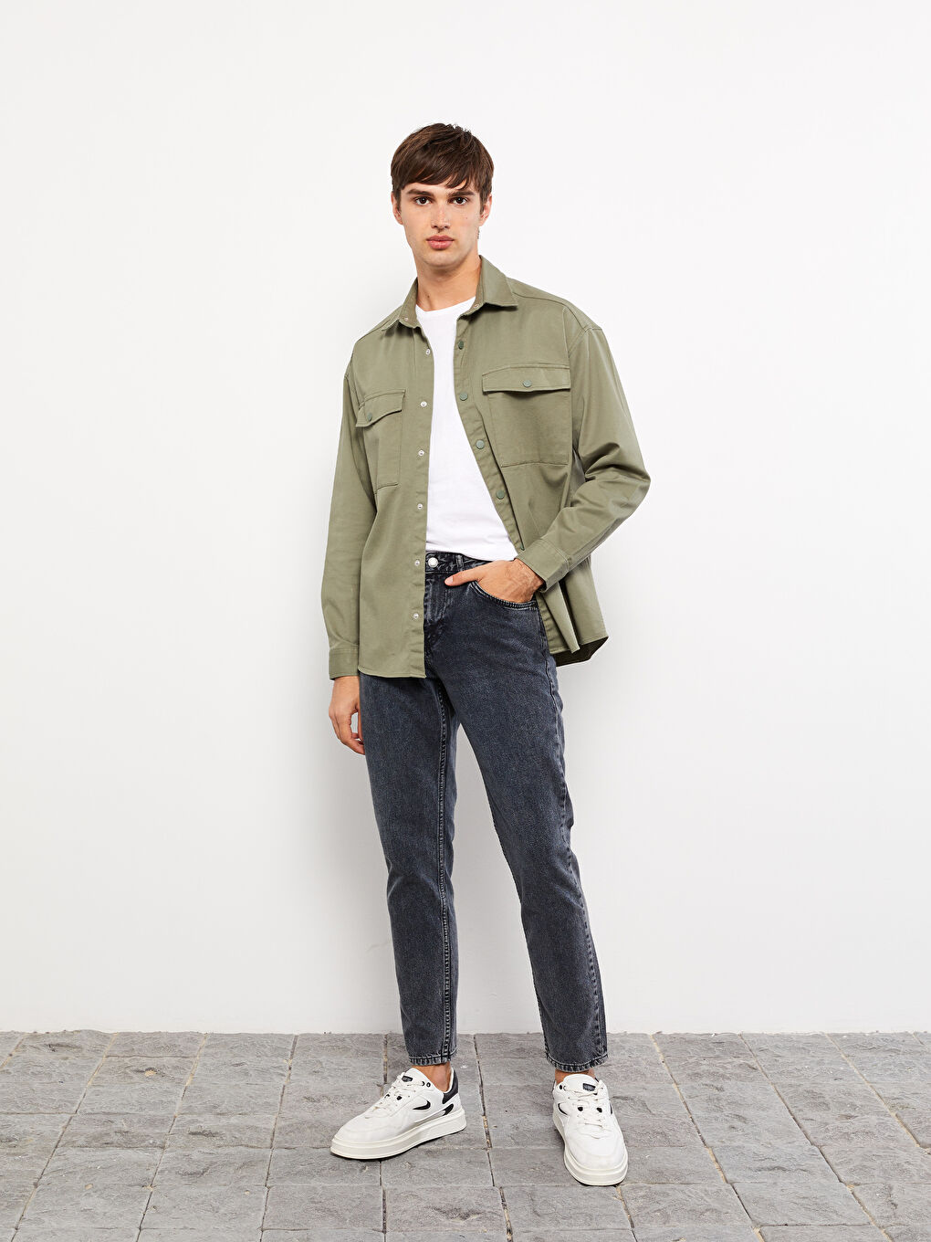 İndigo 750 Slim Fit Erkek Jean Pantolon-1