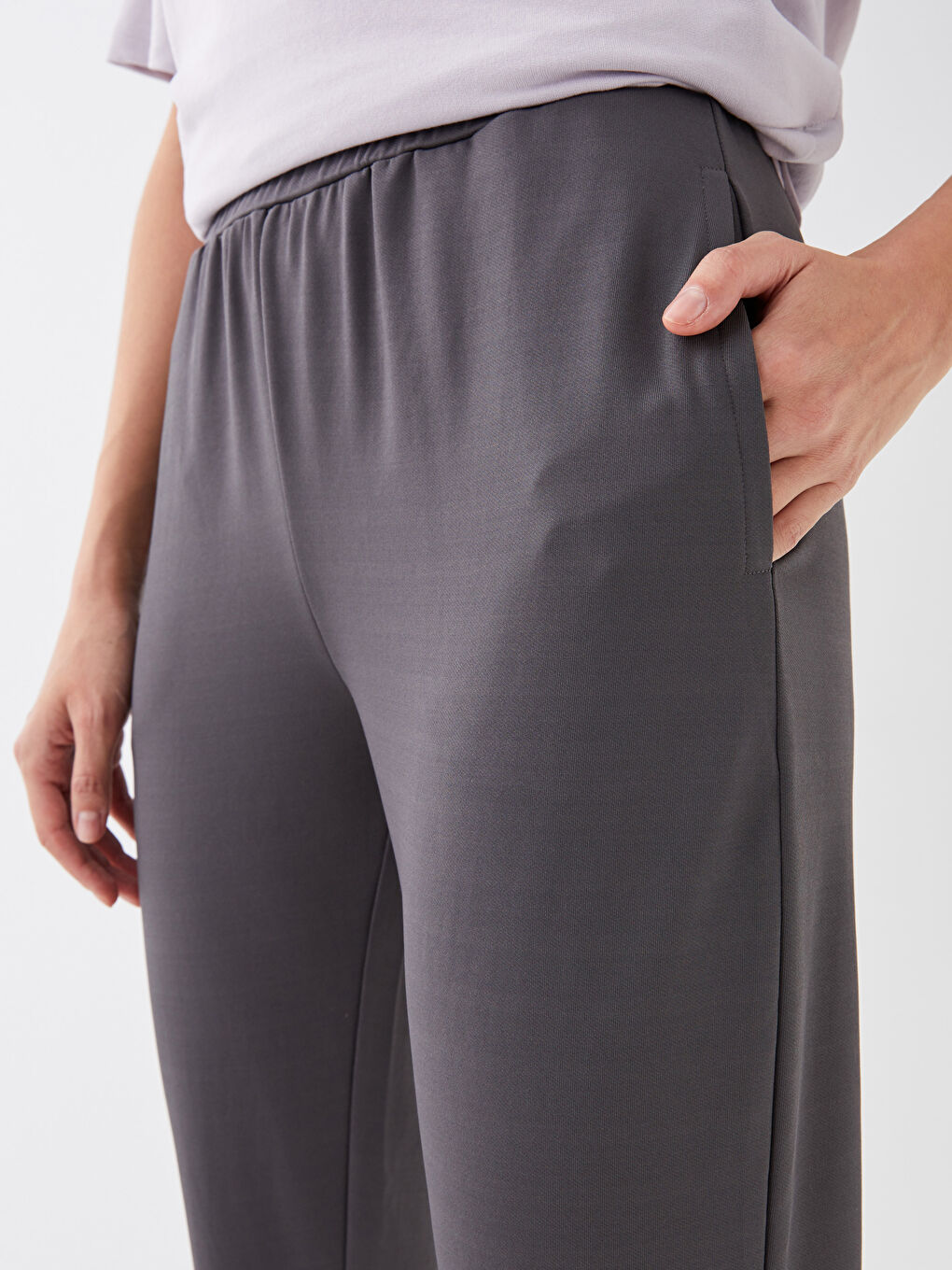 XSIDE ACTIVE Women's Elasticated Waist Plain Sweatpants -W2FB29Z8-RDJ
