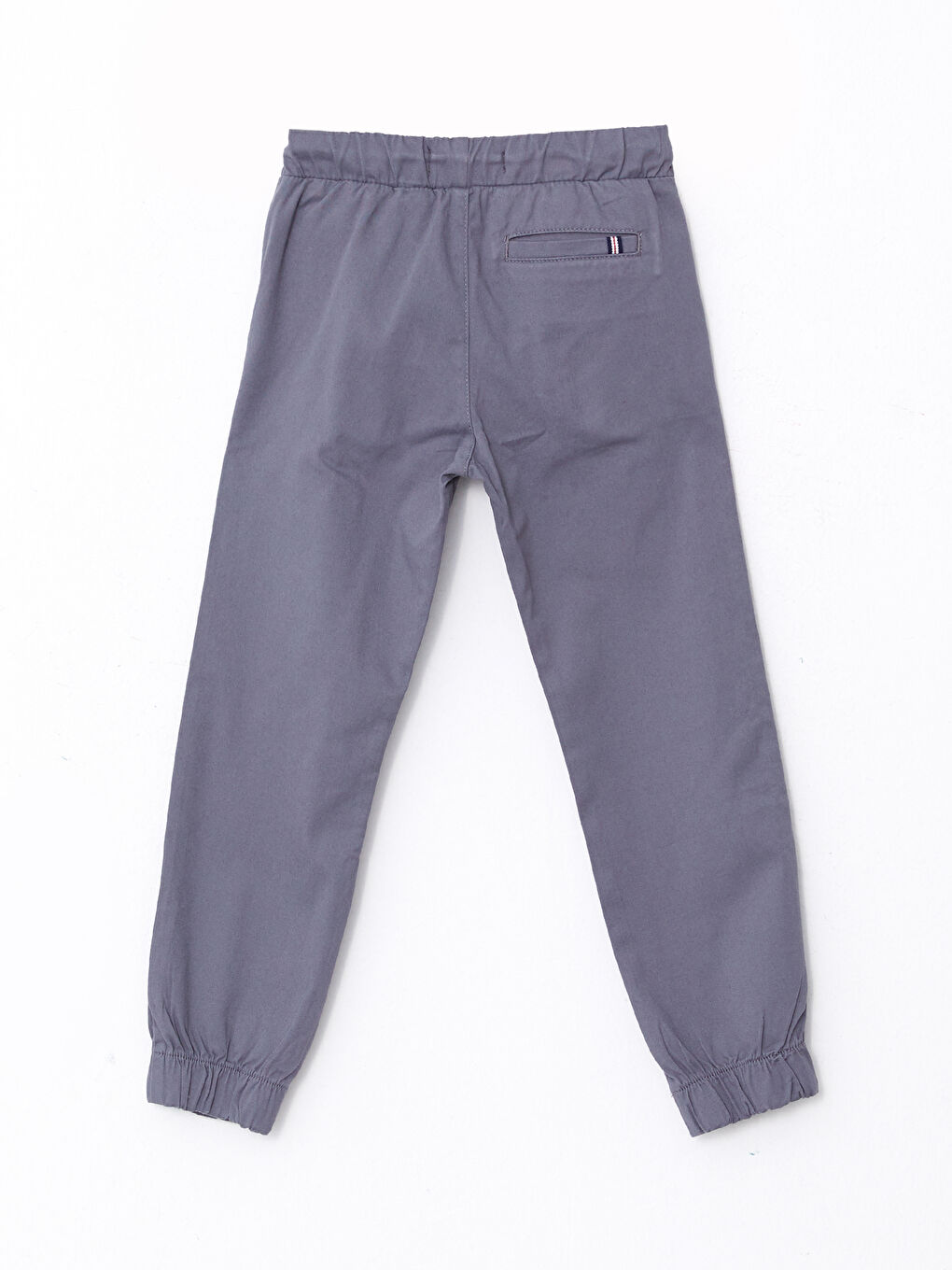 Antrasit Beli Lastikli Basic Erkek Çocuk Jogger Pantolon-3