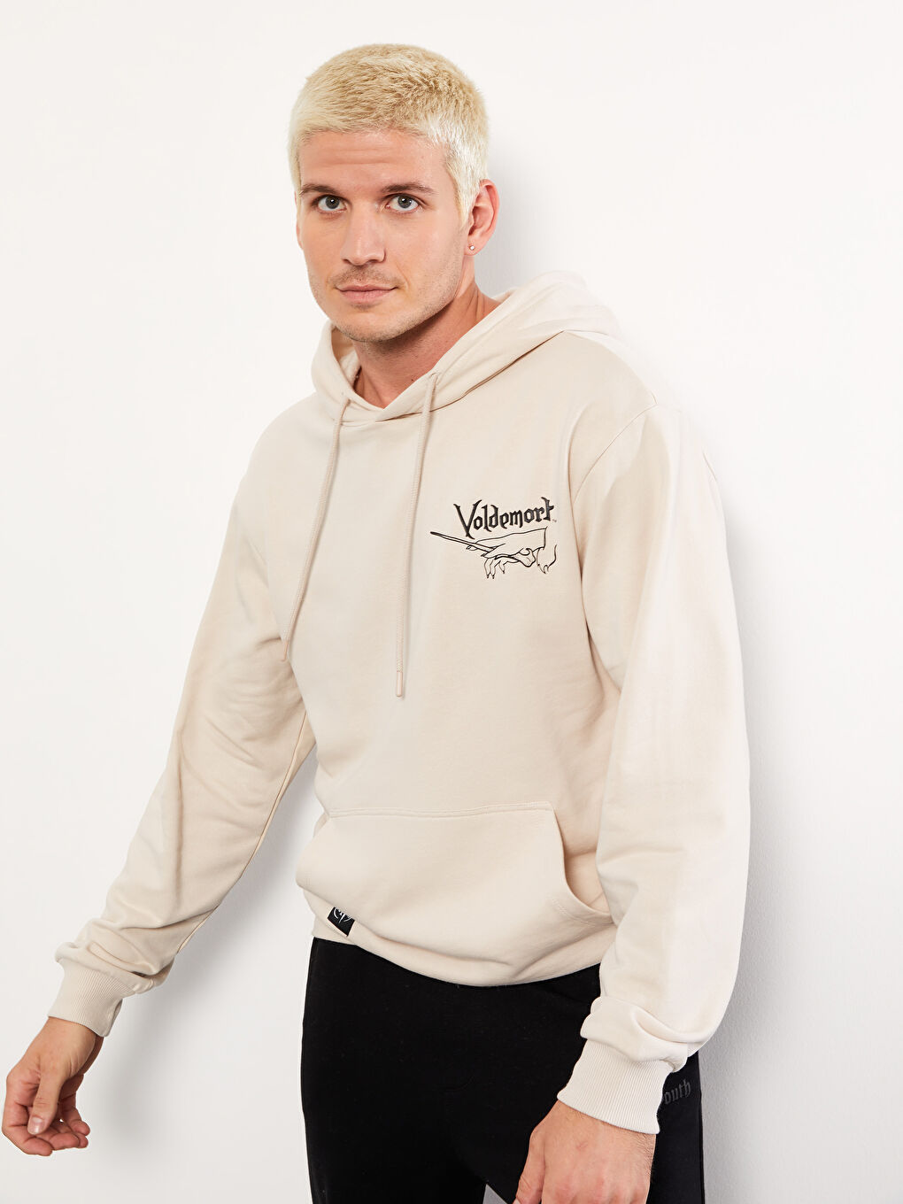 Long Sleeve Harry Potter Printed Men's Thick Hoodie-2