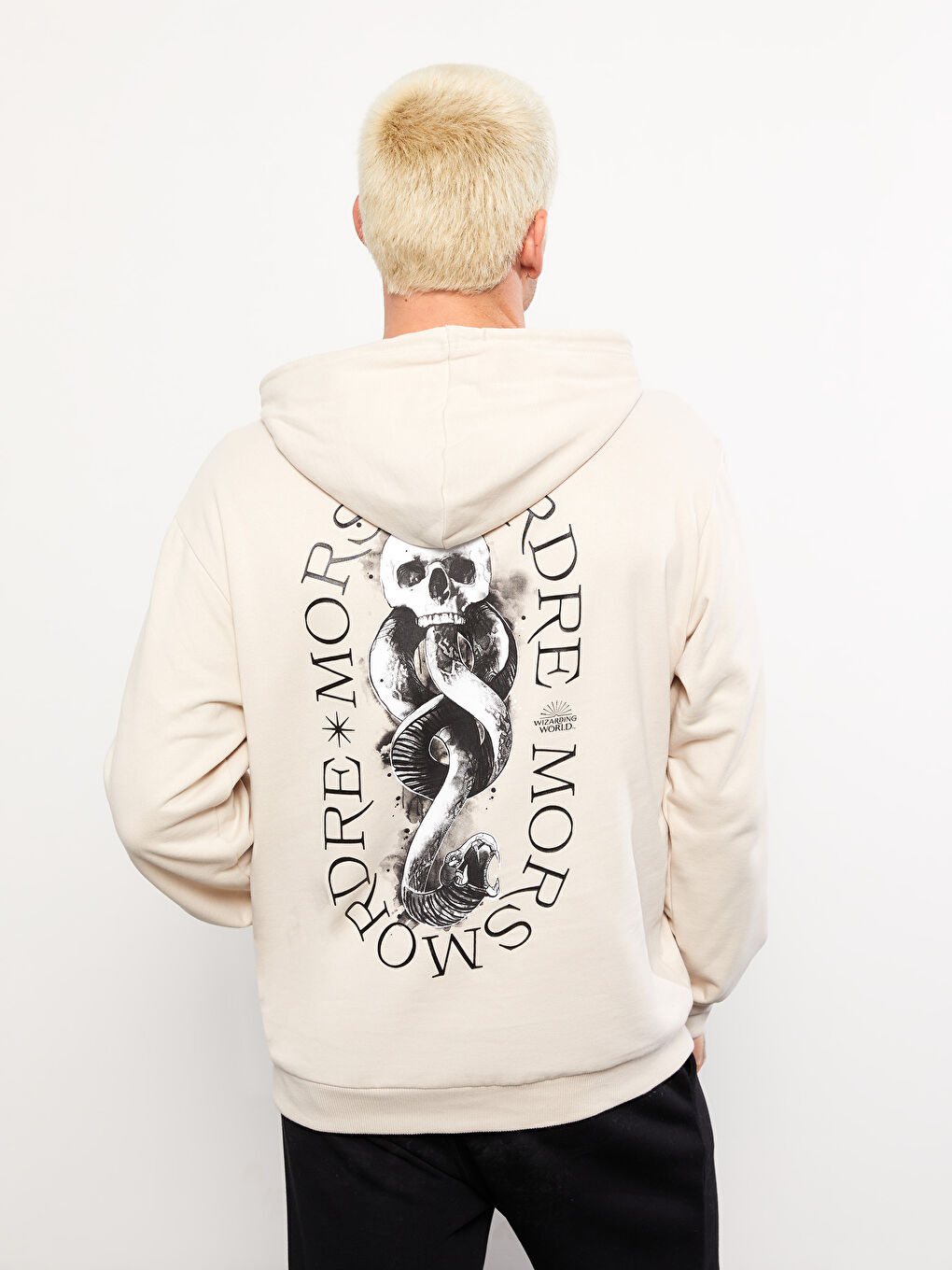 Long Sleeve Harry Potter Printed Men's Thick Hoodie-5