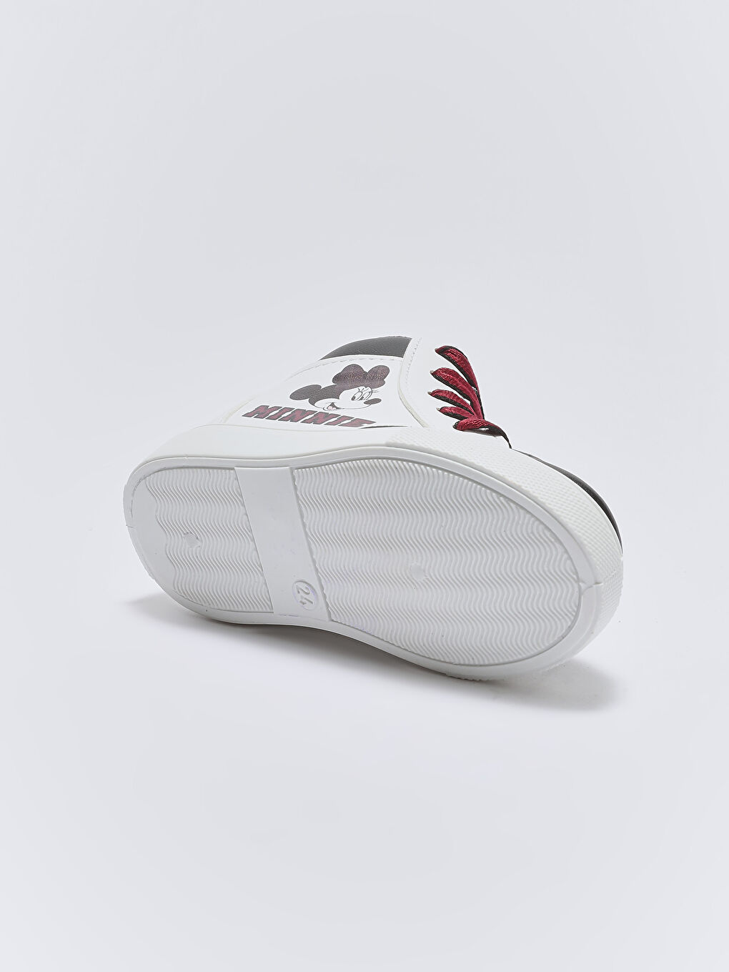 Minnie Mouse Licensed Lace-Up Baby Girl Ankle Sneakers-7