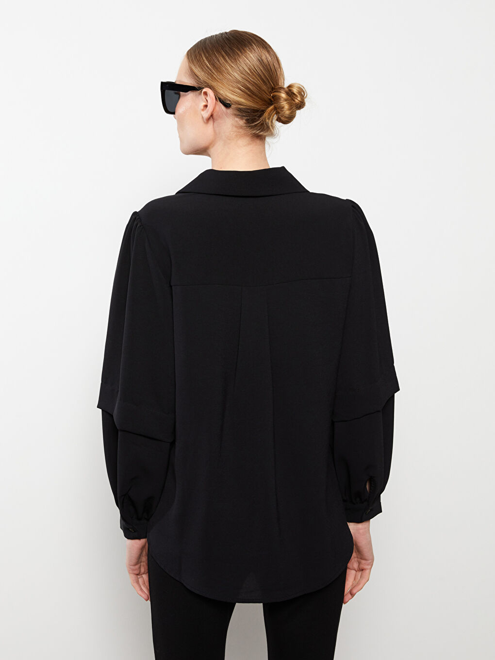 قميص اسود نساء-3