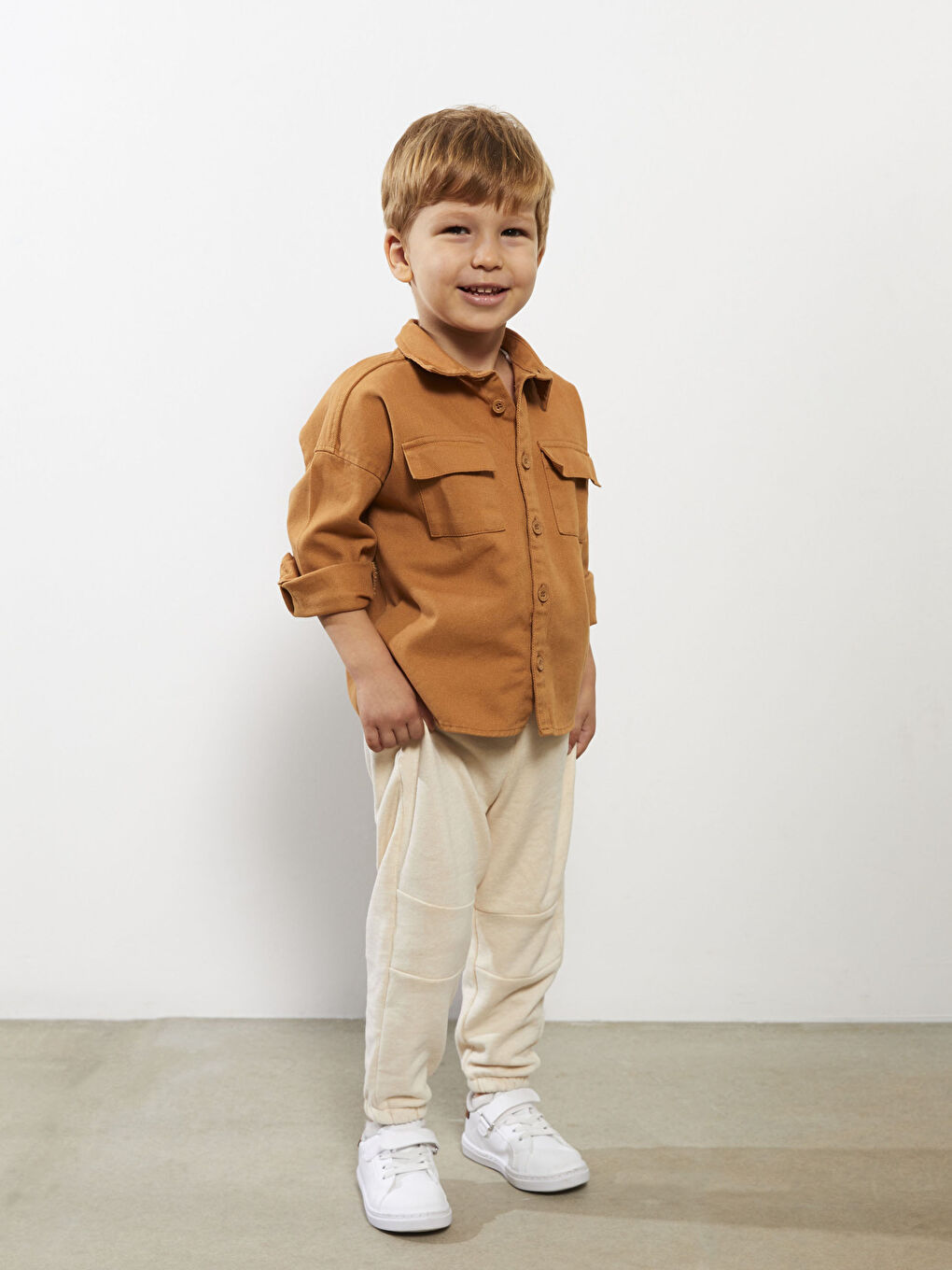 Elasticated Waist Printed Baby Boy Tracksuit Bottom-1