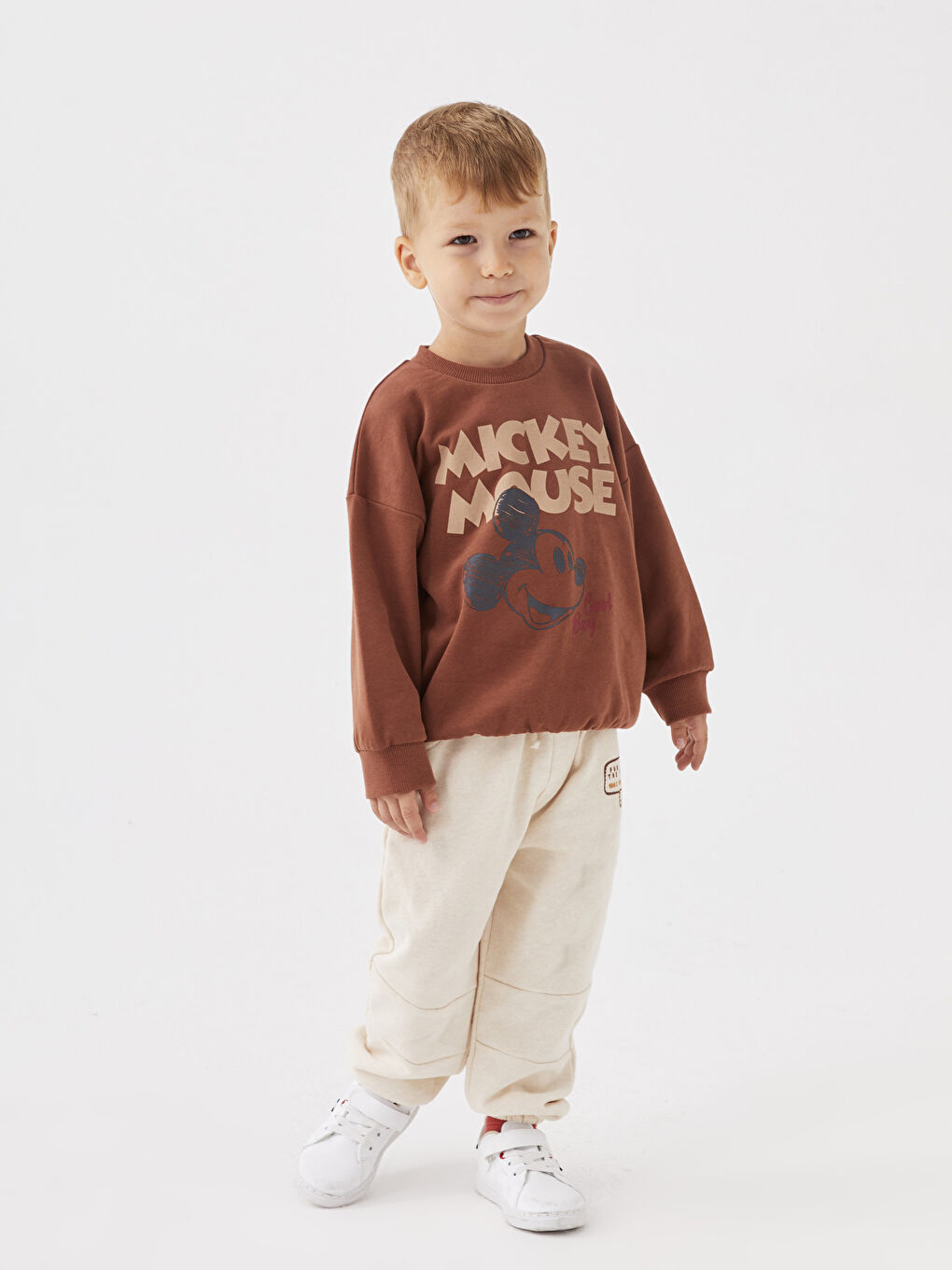 Elasticated Waist Printed Baby Boy Tracksuit Bottom