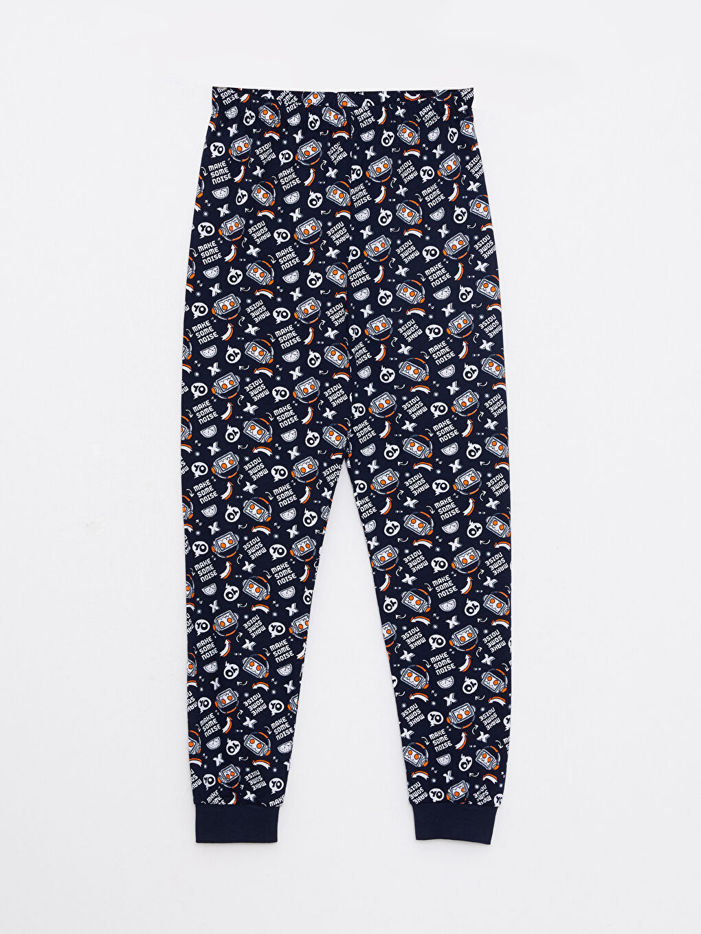 LCW Kids Crew Neck Printed Long Sleeve Boys' Pyjama Set -W2FC48Z4-LAK