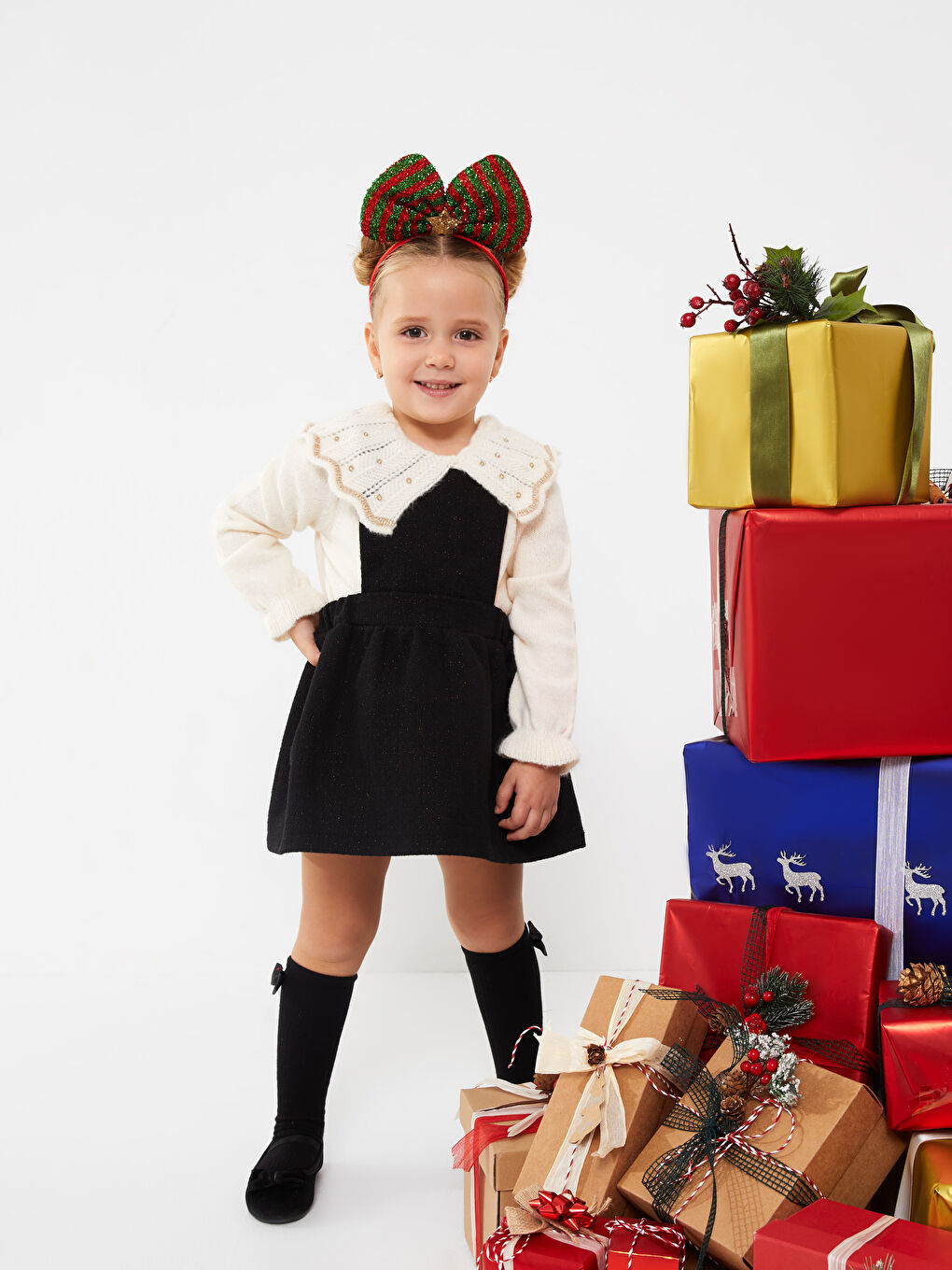 LCW baby Пола за Бебе Момиче с Детайли от Блестящ Тюл -W2FC95Z1-CVL