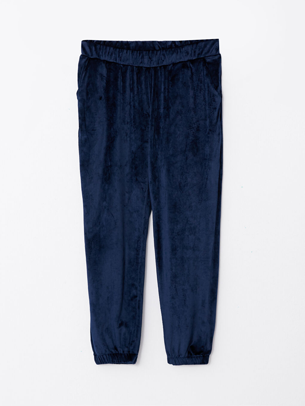 LCWAIKIKI Maternity Pantalon de survêtement de maternité uni en velours à taille élastique -W2FD31Z8-HFH