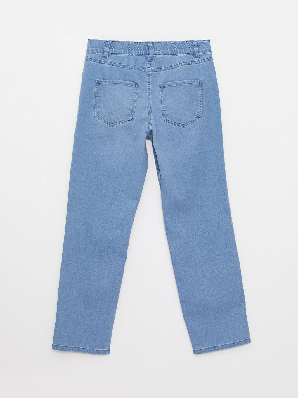 Women's Standard Fit Regular Denim Trousers-7