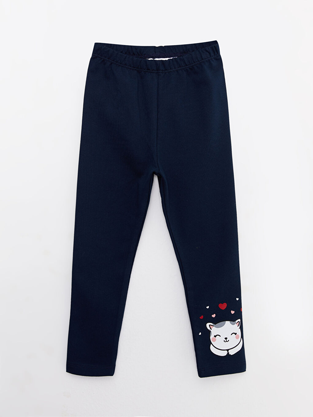 Elasticated Waist Printed Baby Girls' Leggings