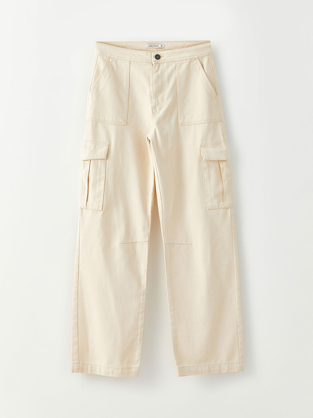 Women's Standard Fit Plain Trousers -W2FE05Z8-FWL