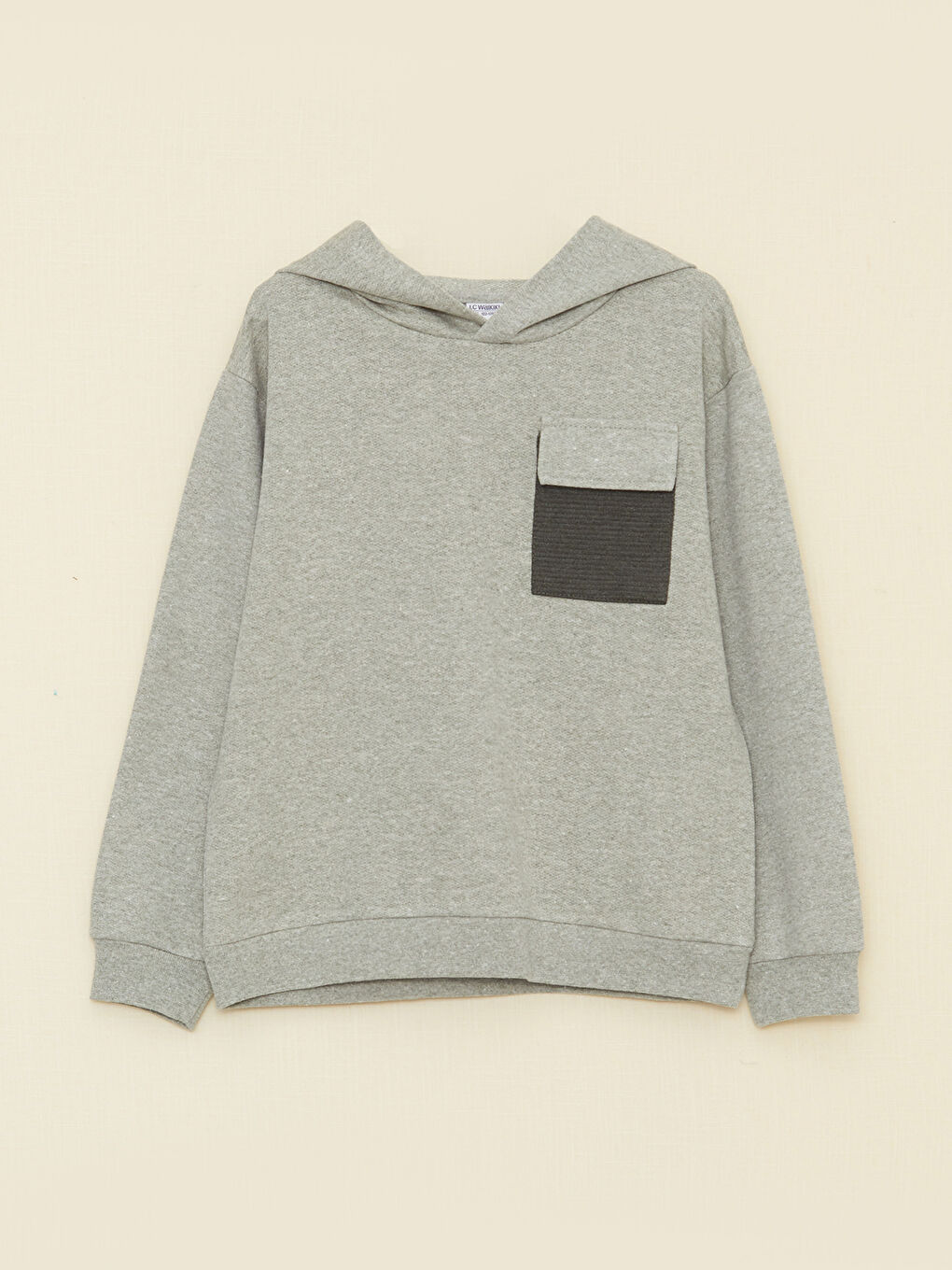 سويت شيرت أولاد سادة بكابوش كم طويل