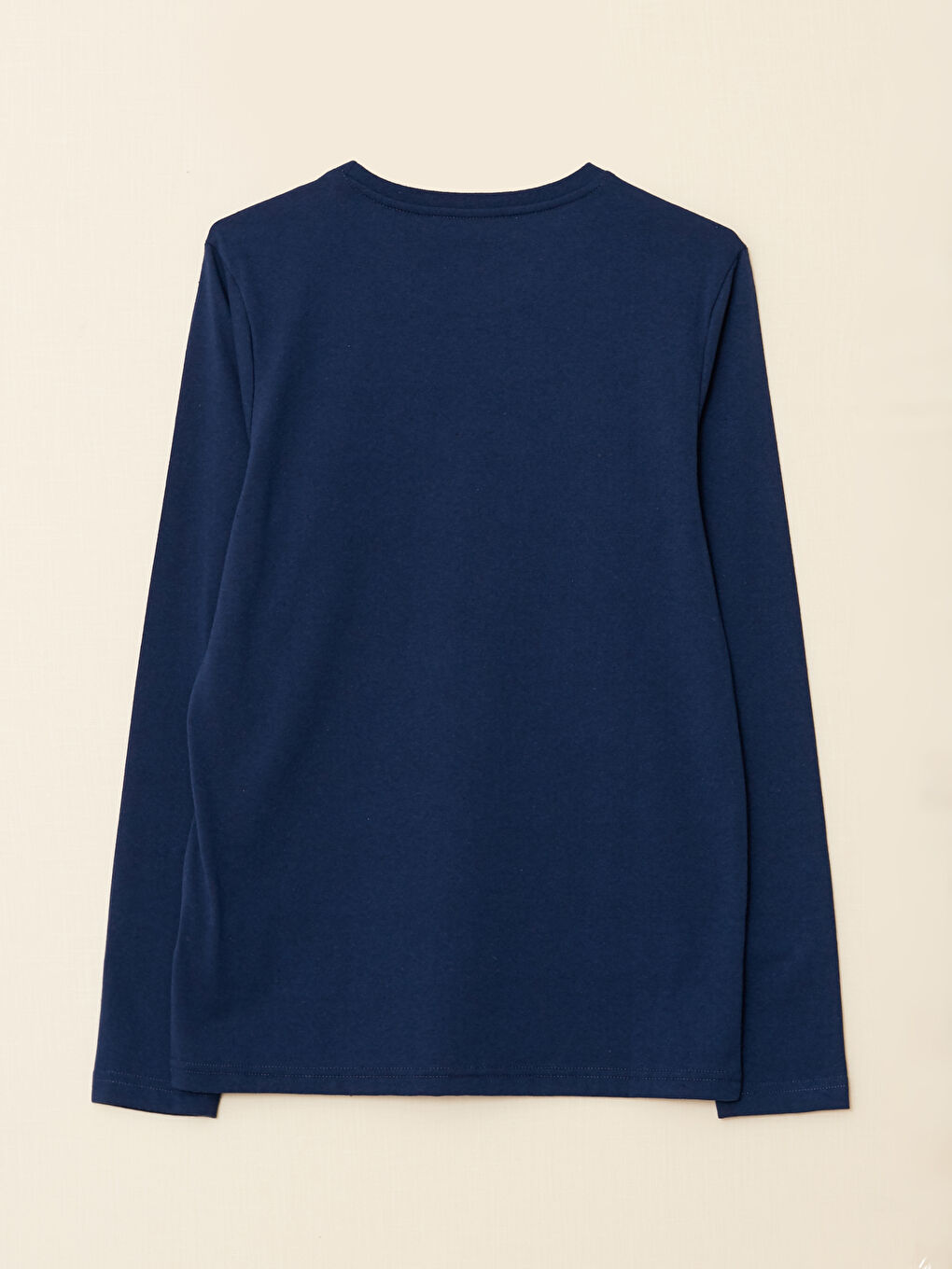 Crew Neck Long Sleeve Basic Men's T-shirt -W2FE27Z8-SP7