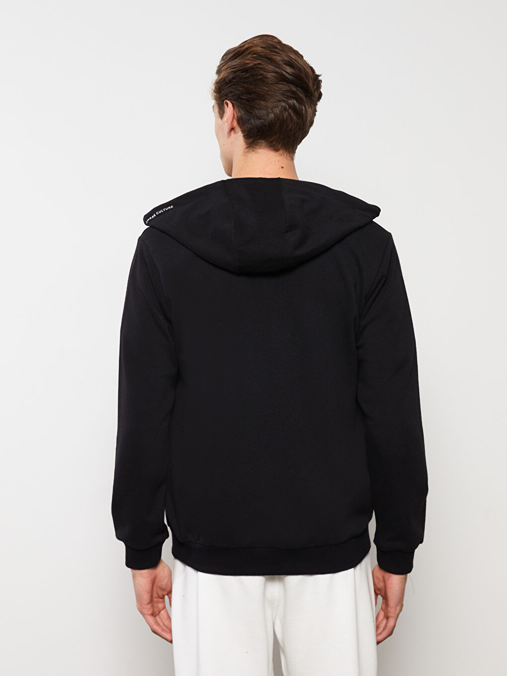 Hooded Long Sleeve Men's Sports Cardigan-4